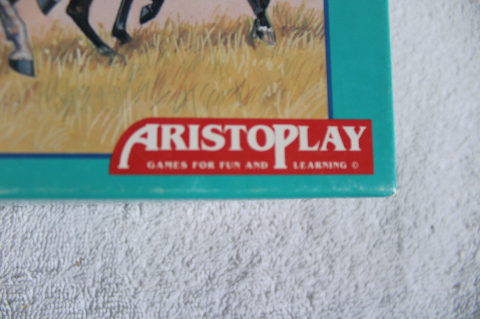 Aristoplay Boardgame Herd Your Horses! (1993 Long Box Ed) Box VG/EX