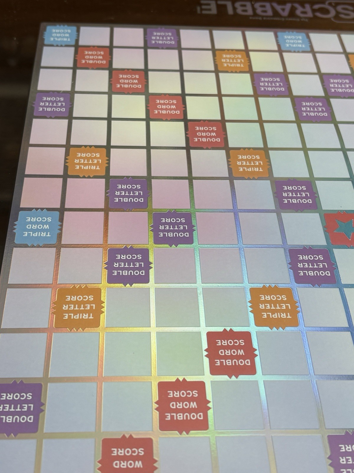 Scrabble AURA Edition Glass Turntable W.S. Game Company Boardgame Box Complete