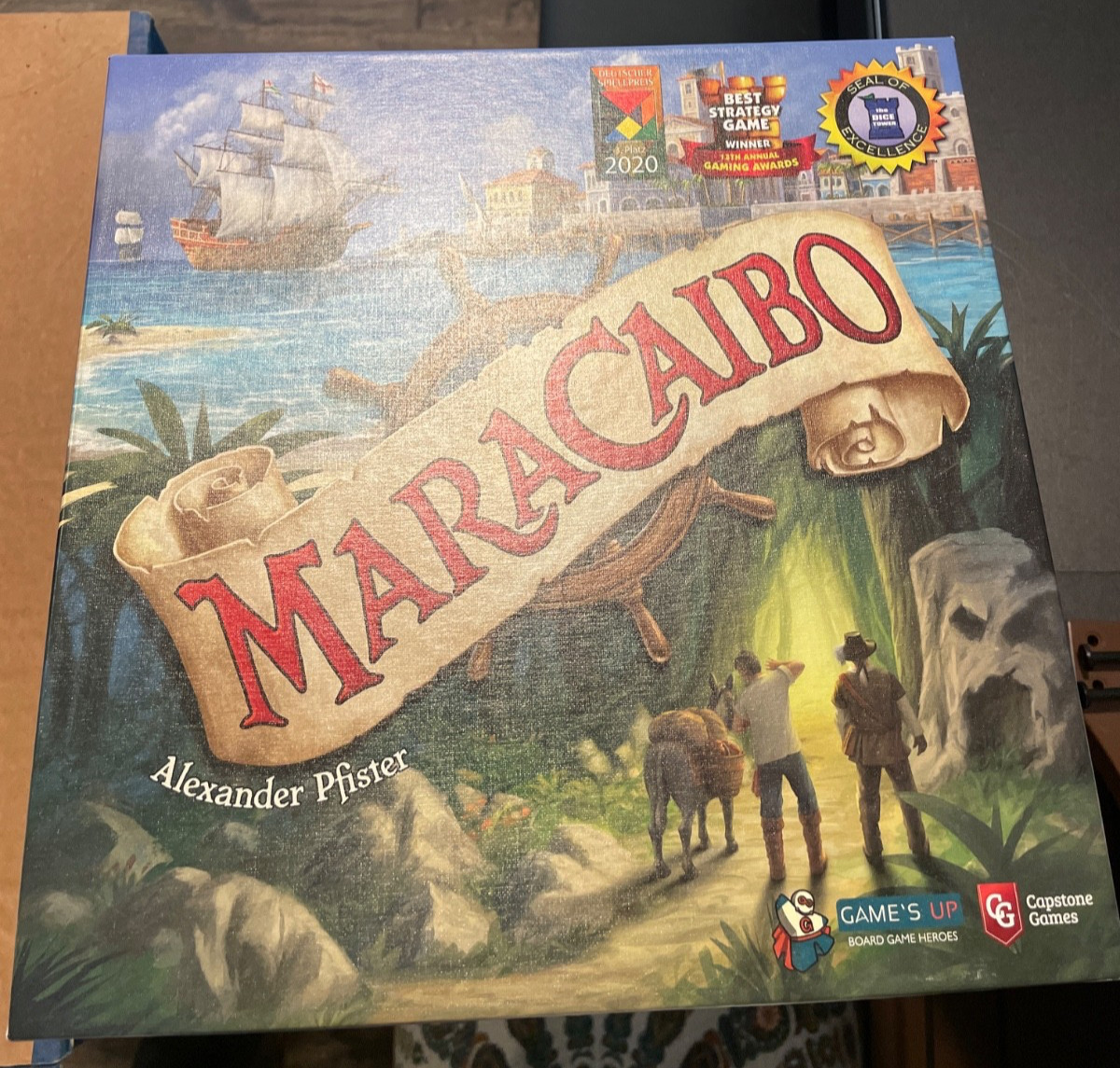 Maracaibo Board Game Alexander Pfister, excellent condition