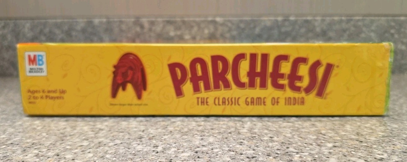 Parcheesi Board Game Classic Game Of India 40337 2001 Hasbro Complete