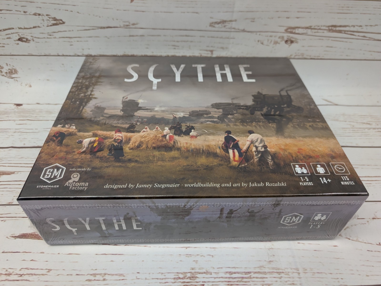 Scythe Board Game 2015 Stonemaier Games NIS Alternative History Mechs