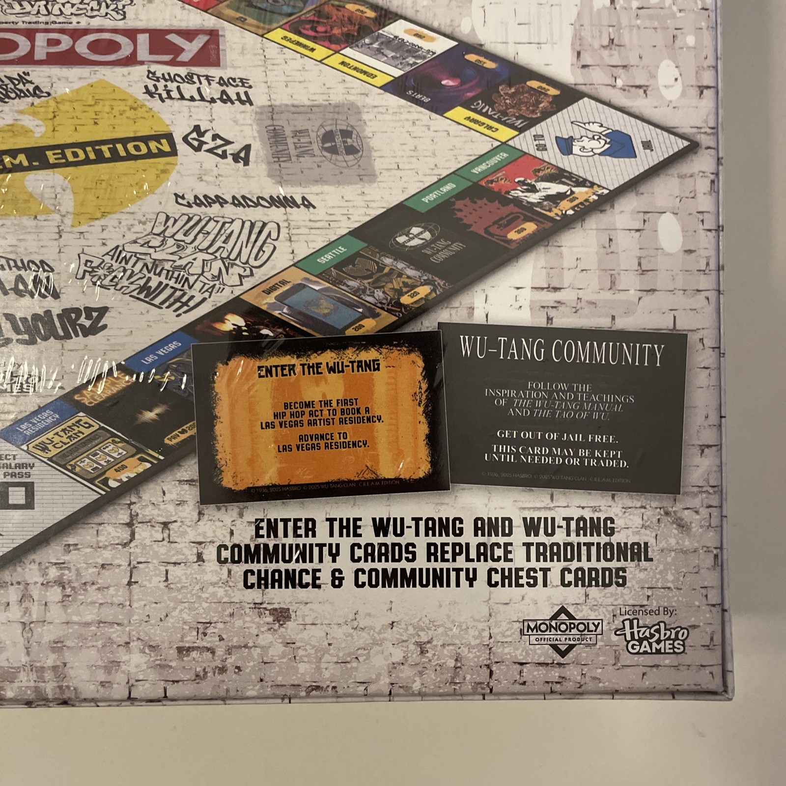 Wu Tang Clan Limited Edition Official Monopoly Board Game Sealed