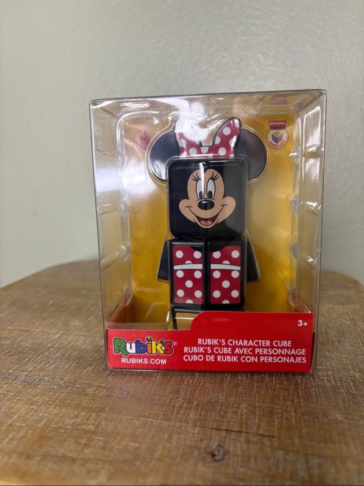 NWT Disney Minnie Mouse Character Rubik’s Cube – Rare Collectible Toy
