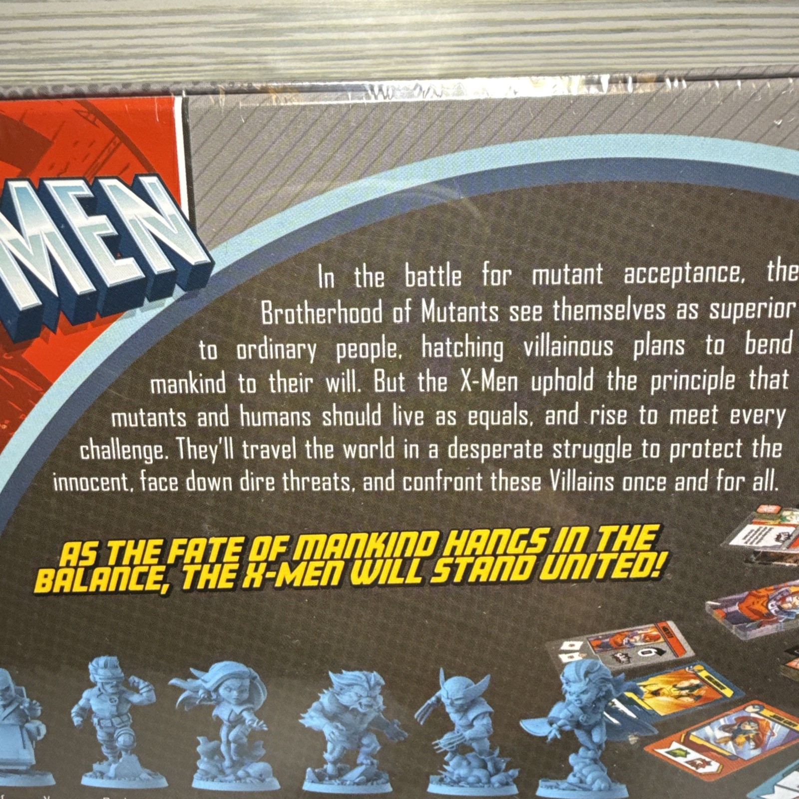 Marvel United “ X-MEN “ Board Game, 1-5 Players, Ages 14 + New/Sealed Free Ship!