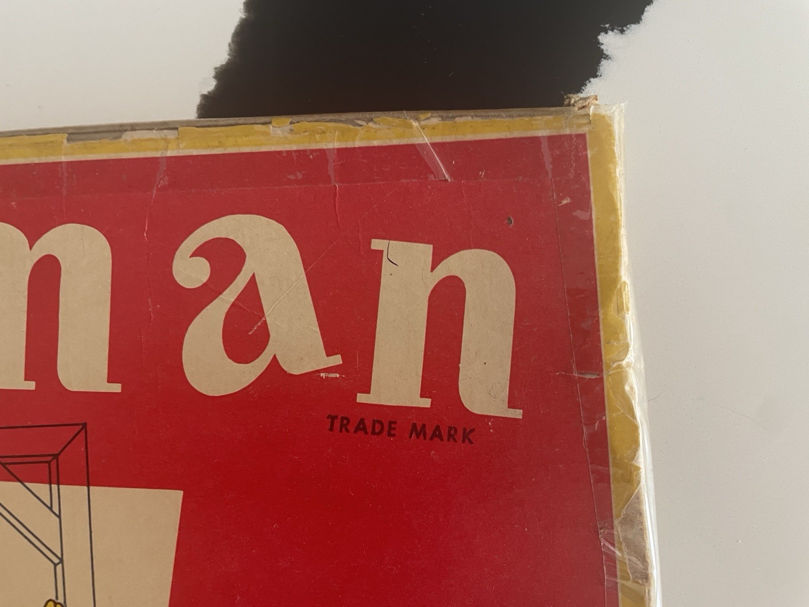 ~ W.H. Schaper Hangman VTG. Board Game Rare First Edition 1st Printing Box~