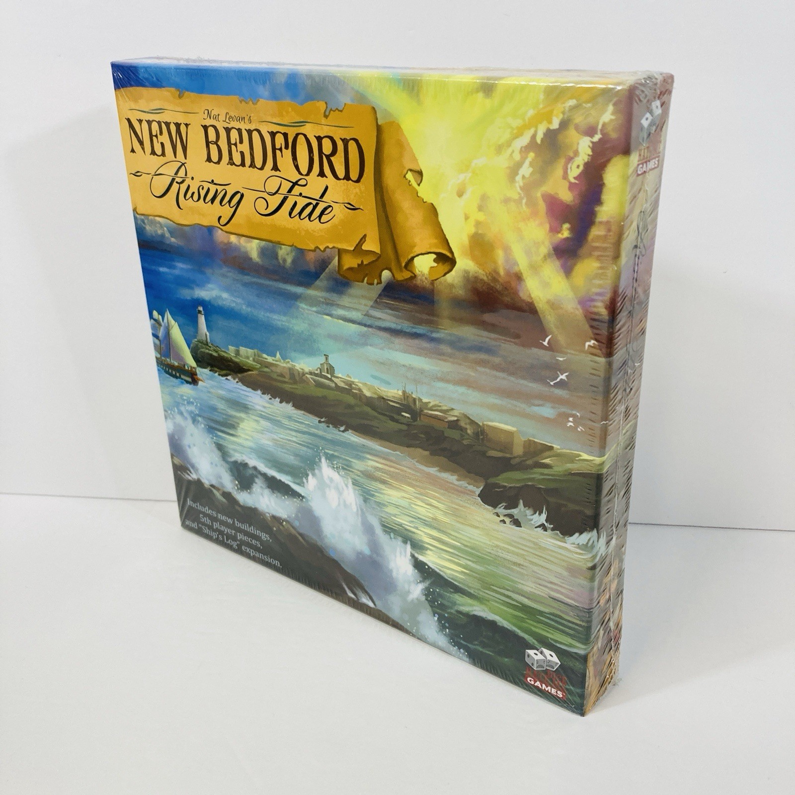 NEW BEDFORD RISING TIDE EXPANSION board game 5th Player Extension + New Modules