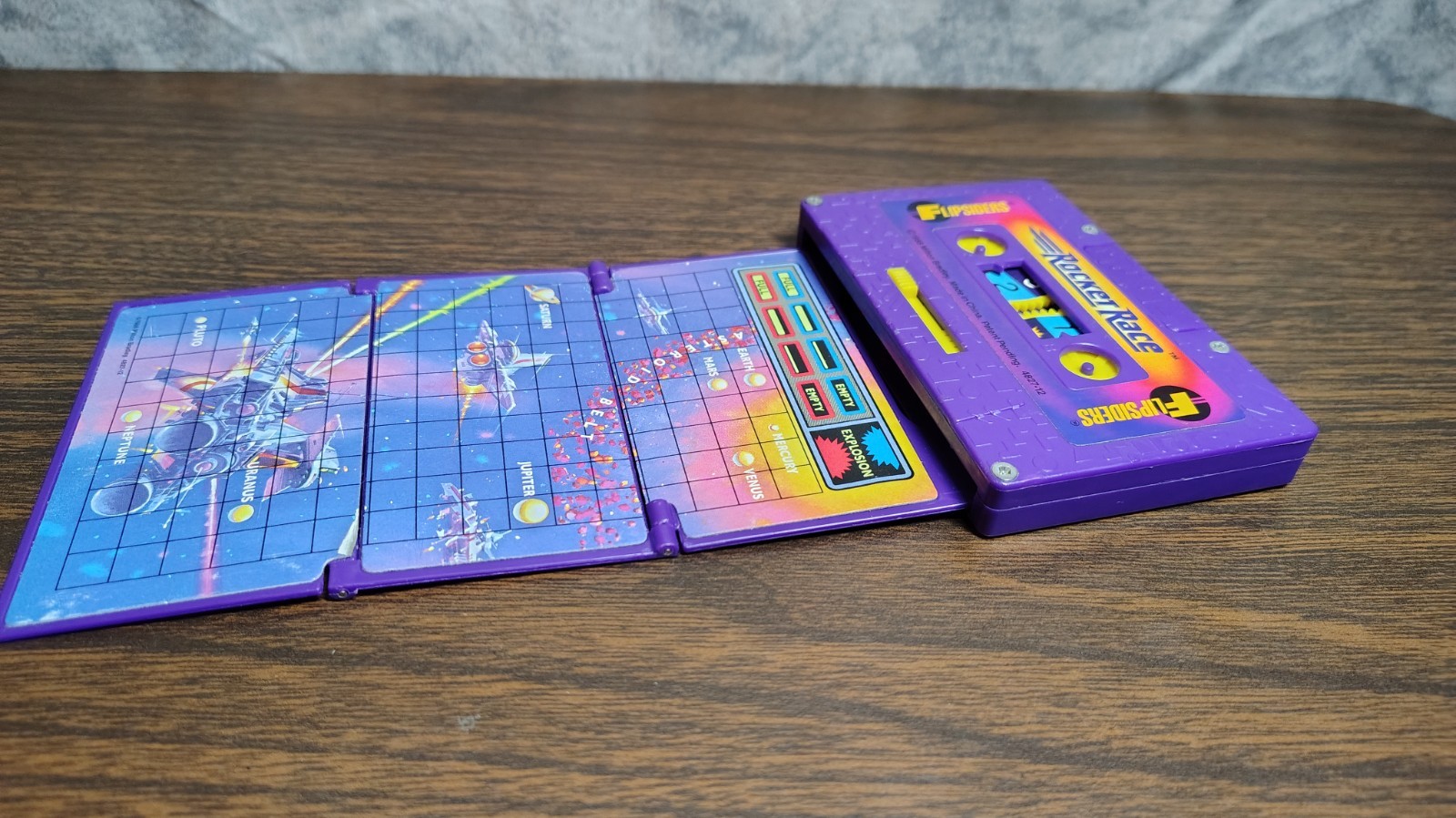 FLIPSIDERS Rocket Race Milton Bradley 1988 Vintage Pocket Game Rare