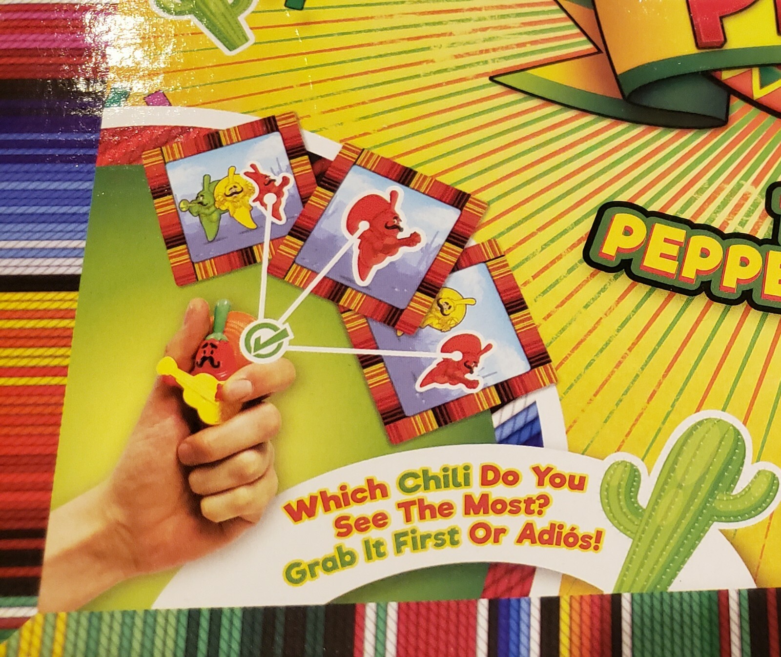Goliath Senor Pepper The Speedy Pepper Picker Game 2-5 Players Family/Camp Fun