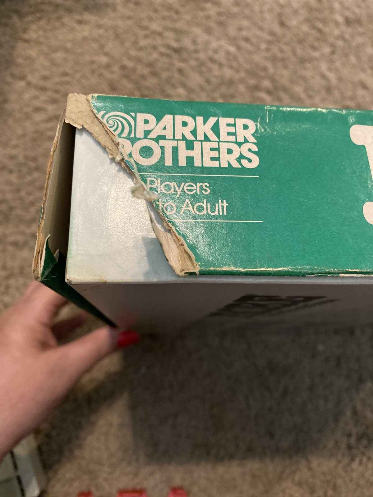 Probe Parker Brothers Word Pursuit Game Game Vintage 1982 Original Box 4