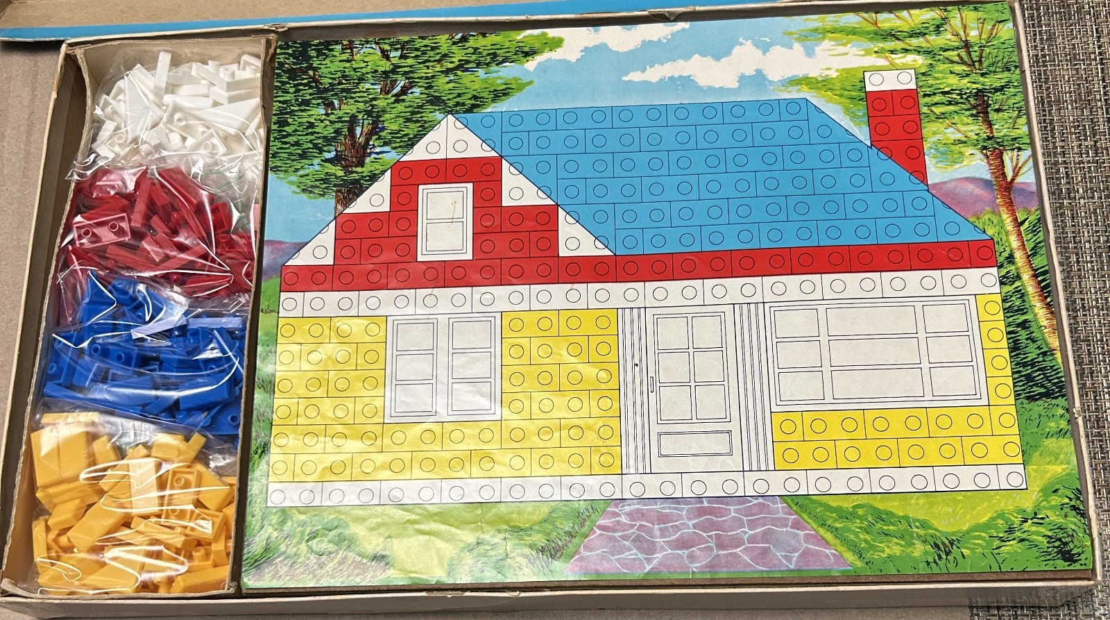 Halsam Peg Board Play Tiles-Set No. 21-Complete