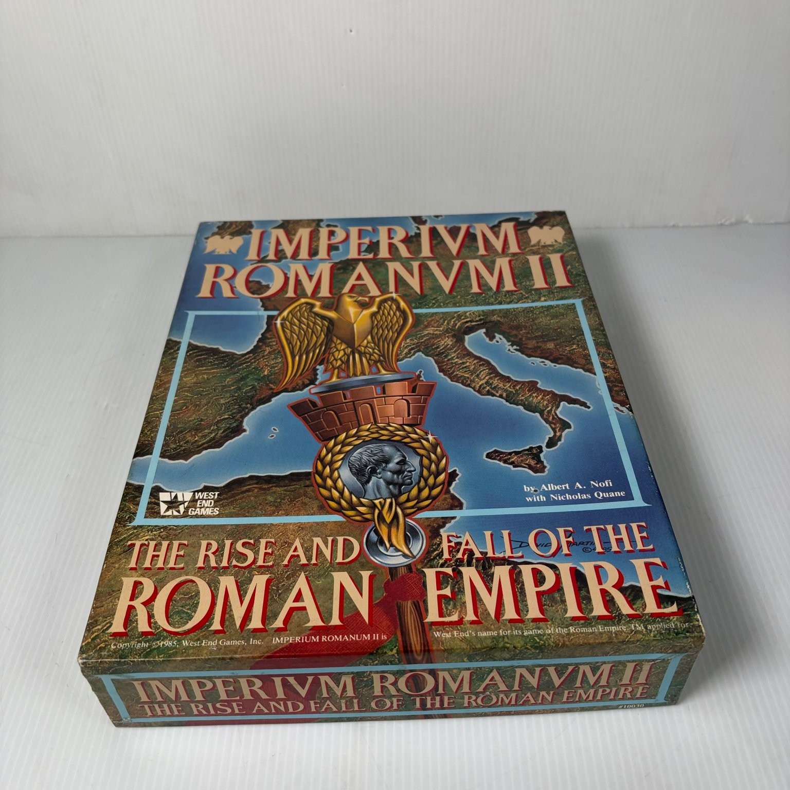 Imperium Romanum II West End Games Board Game Unpunched Unplayed w/ Errata