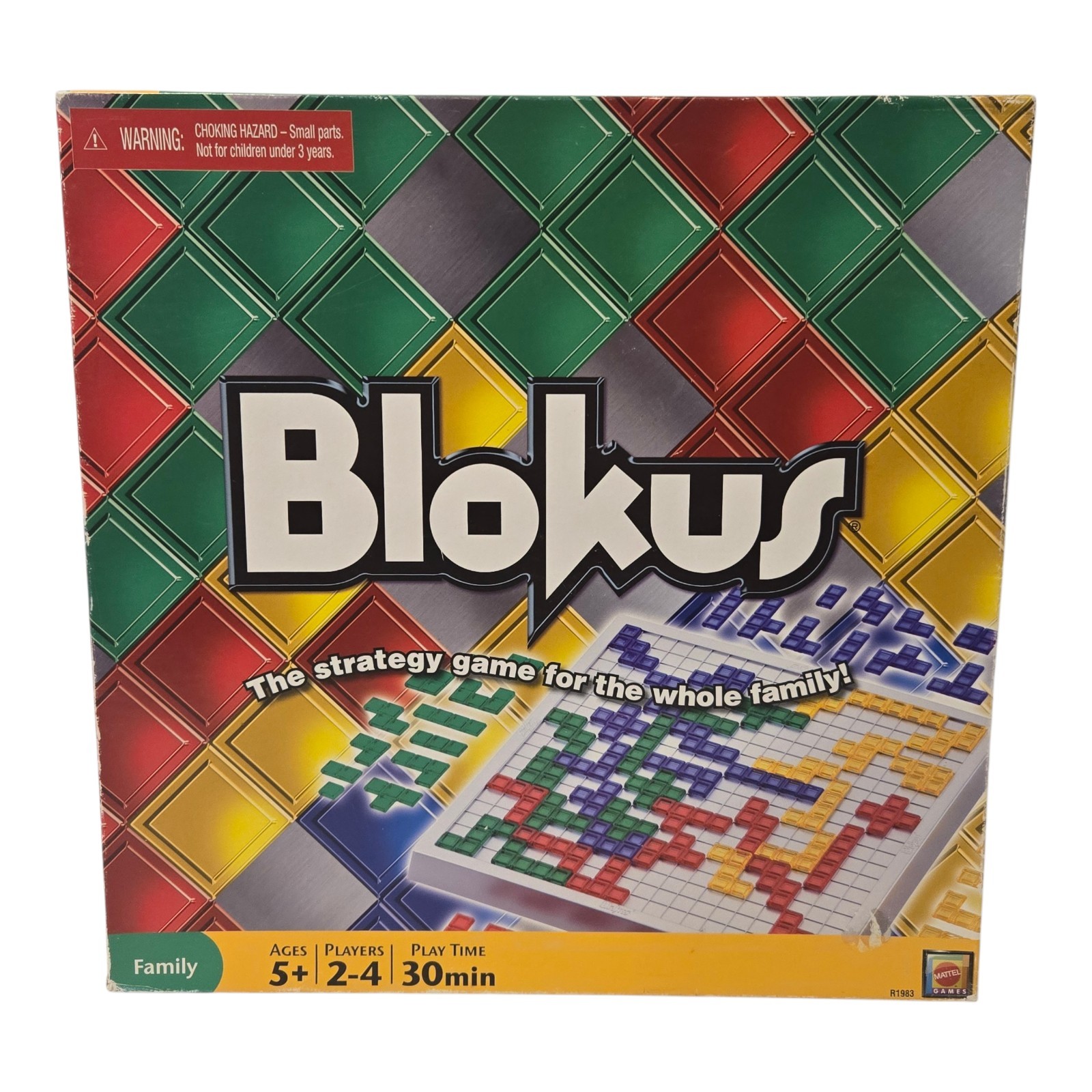 Blokus Strategy Game Educational Insights Large Version **COMPLETE**