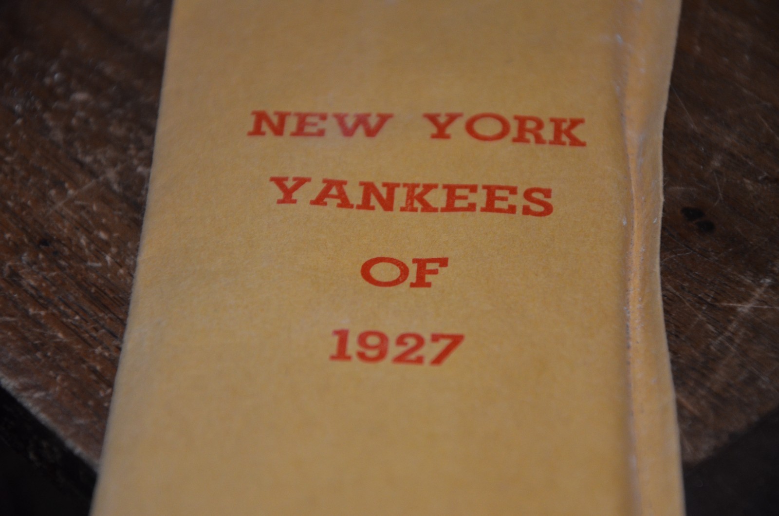 APBA 1927 New York Yankees Baseball Great Teams Of The Past Set