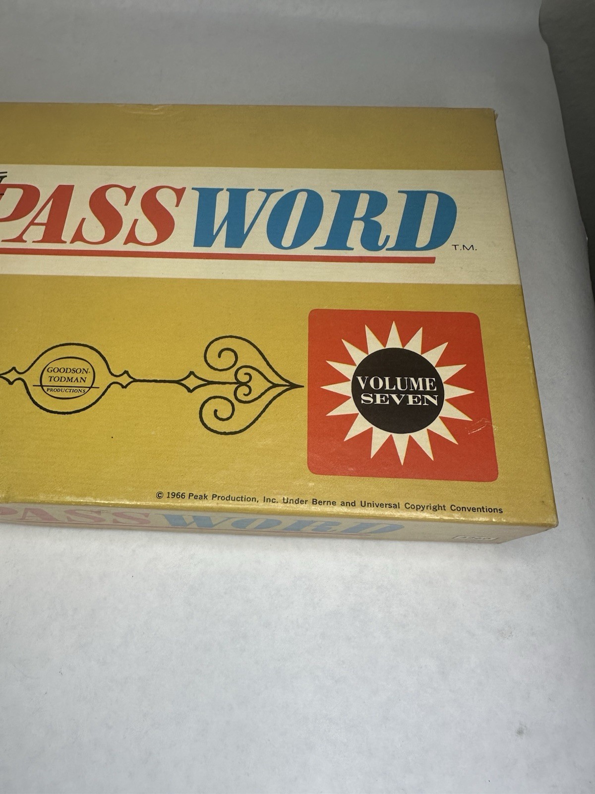 Vintage Milton Bradley New Password Volume 7 Word Game 1966 Complete in Box USA