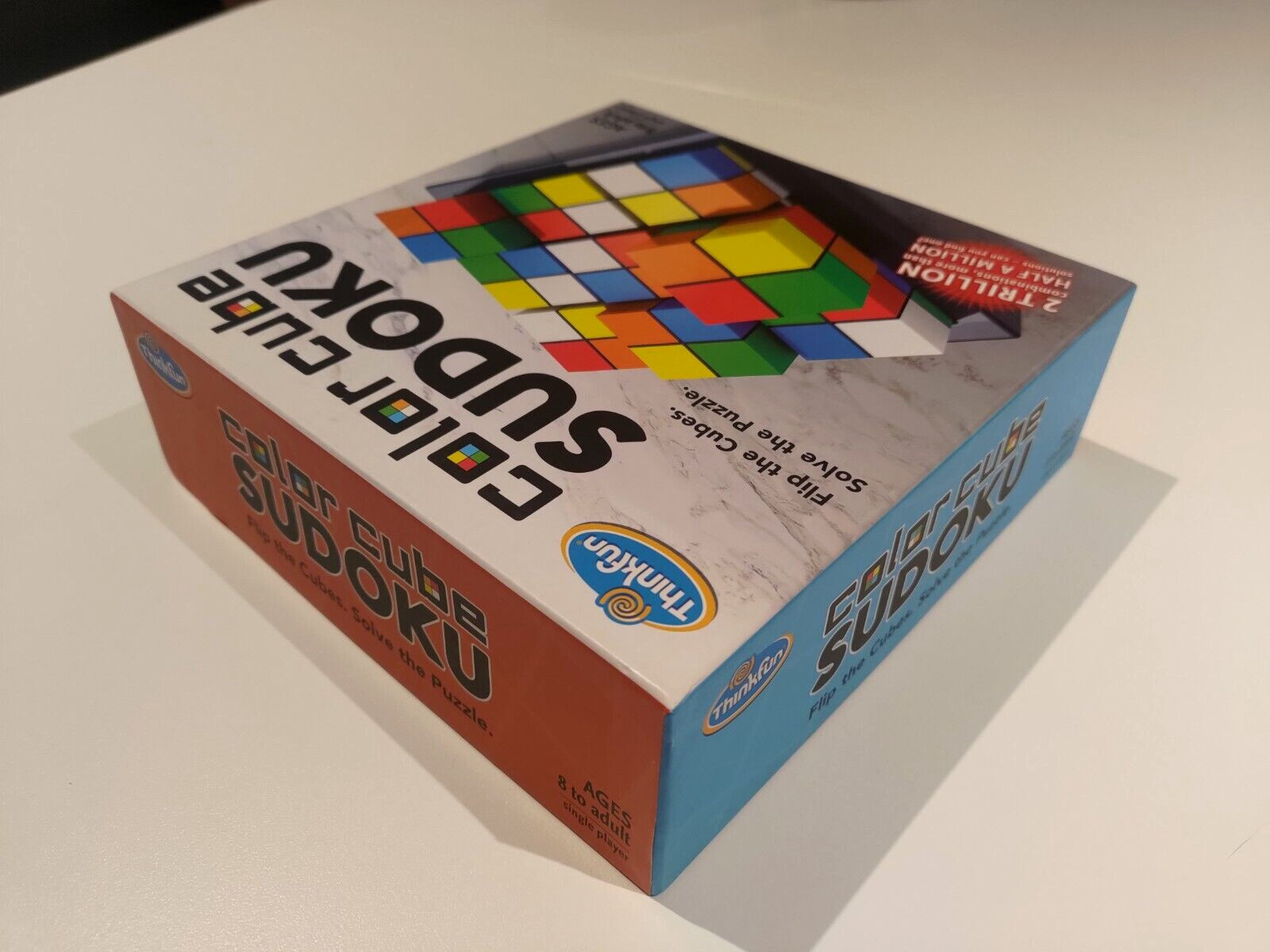 Color Cube Sudoku Board Game – Thinkfun – Like New