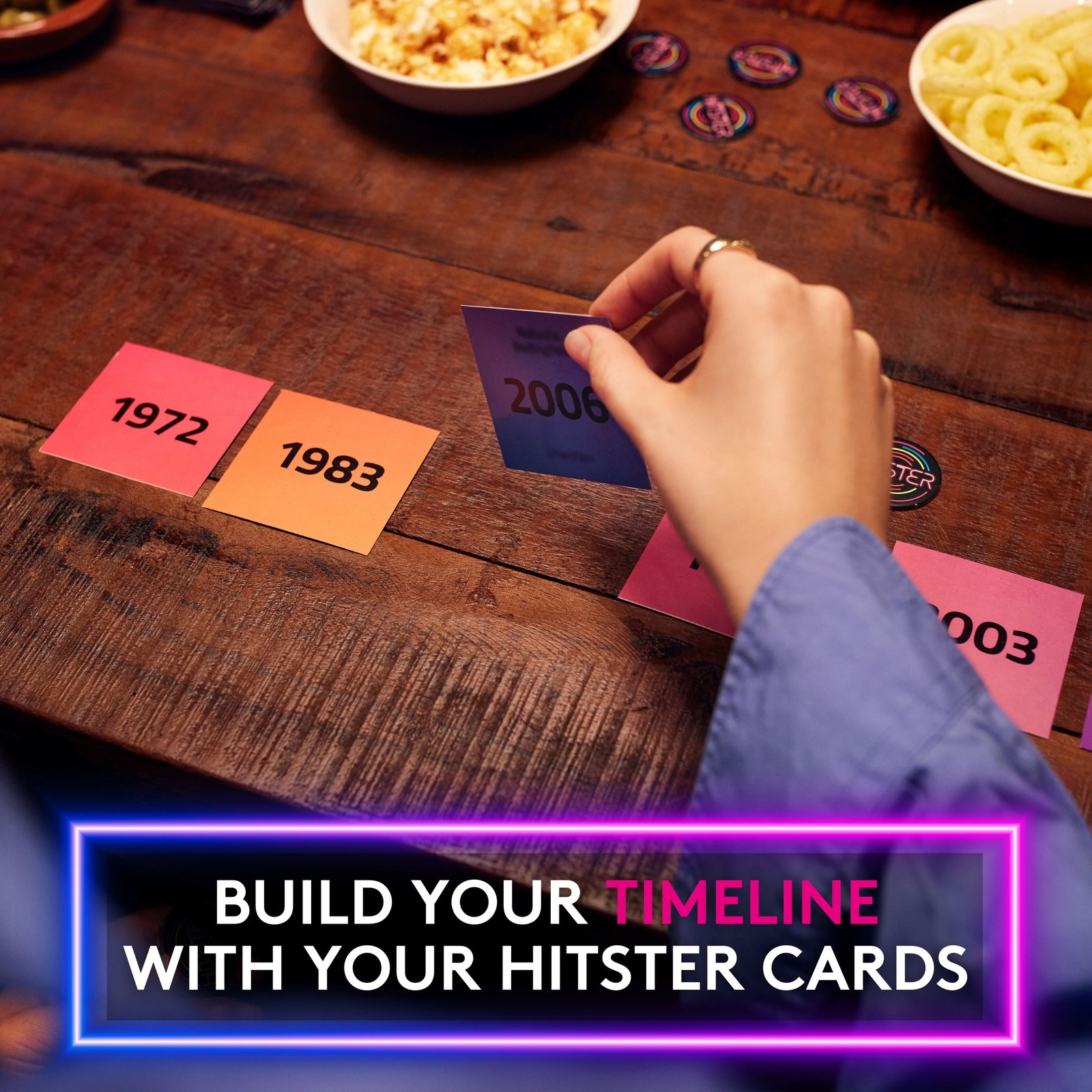Hitster – the Music Party Card Game, Fun Music Card Game, 2-10 Players