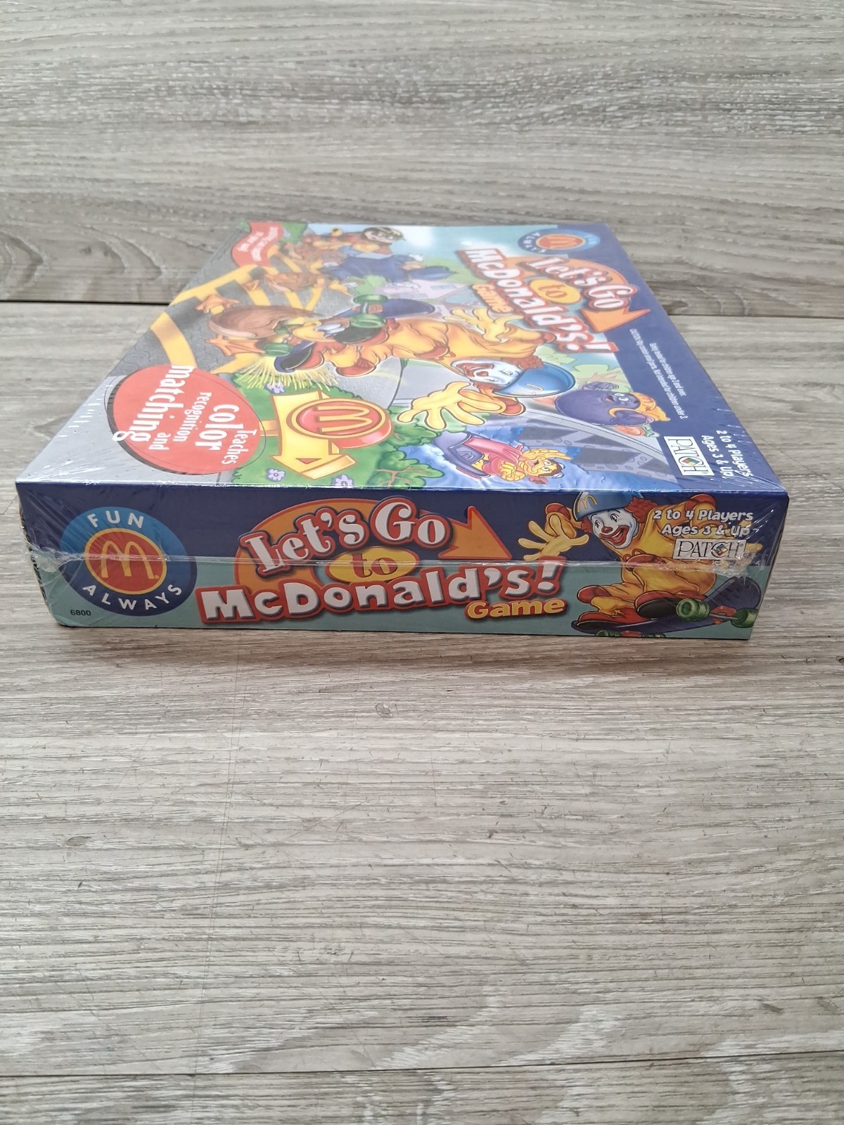 2001 Patch Products – Let’s Go to McDonald’s Game Sealed ( New Package Wear)