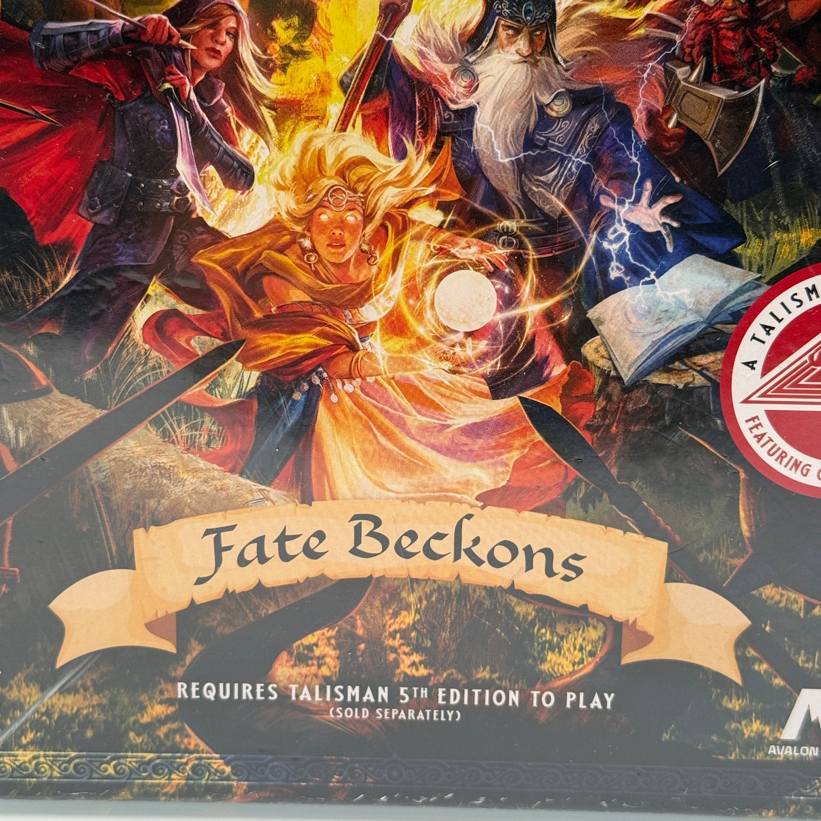 Talisman Alliances Fate Beckons Expansion Board Game Avalon Hill Co-Op Sealed NE