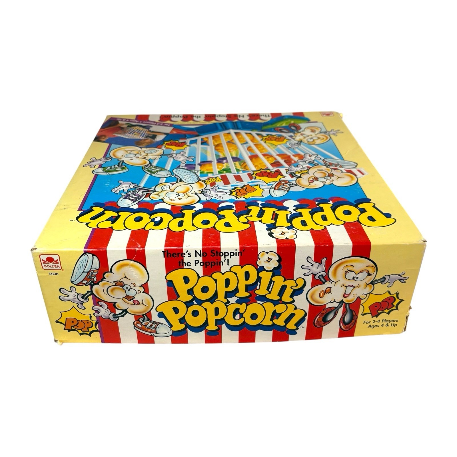 RARE “Poppin’ Popcorn” Game 1993 Vintage Golden Children Family Circus 90s HTF