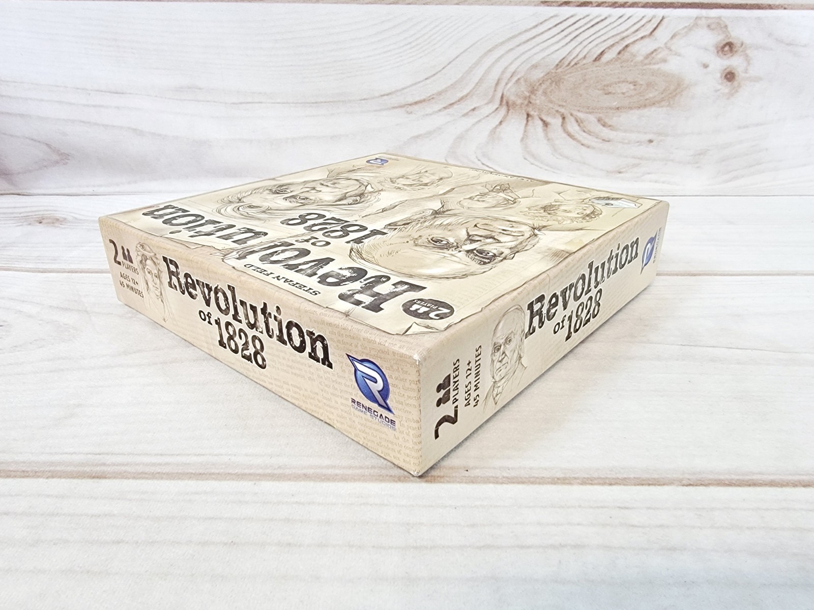 Revolution of 1828 Board Game 2 Player Game – Renegade – Complete