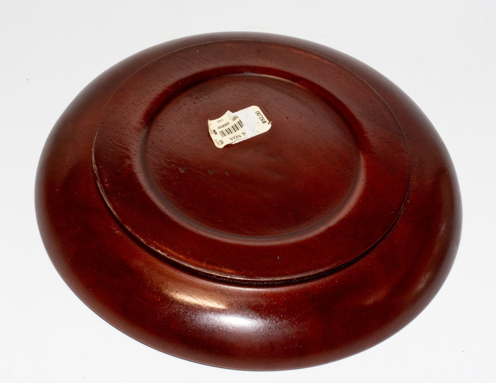 Wooden Solitaire Game 36 Natural Stone Marbles 9.5” Board