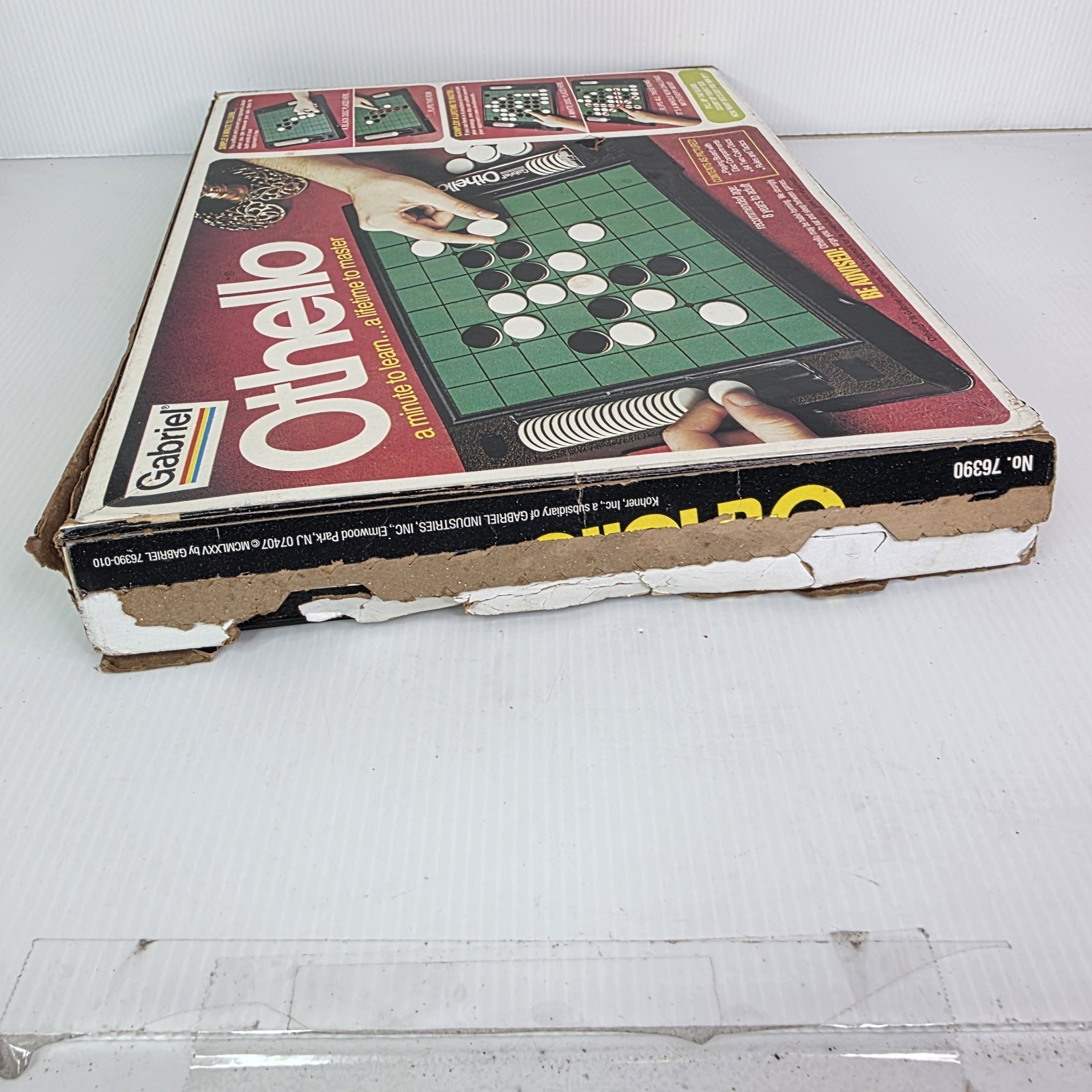 Othello Classic Board Game-Gabriel 1977 Family Strategy Game Complete