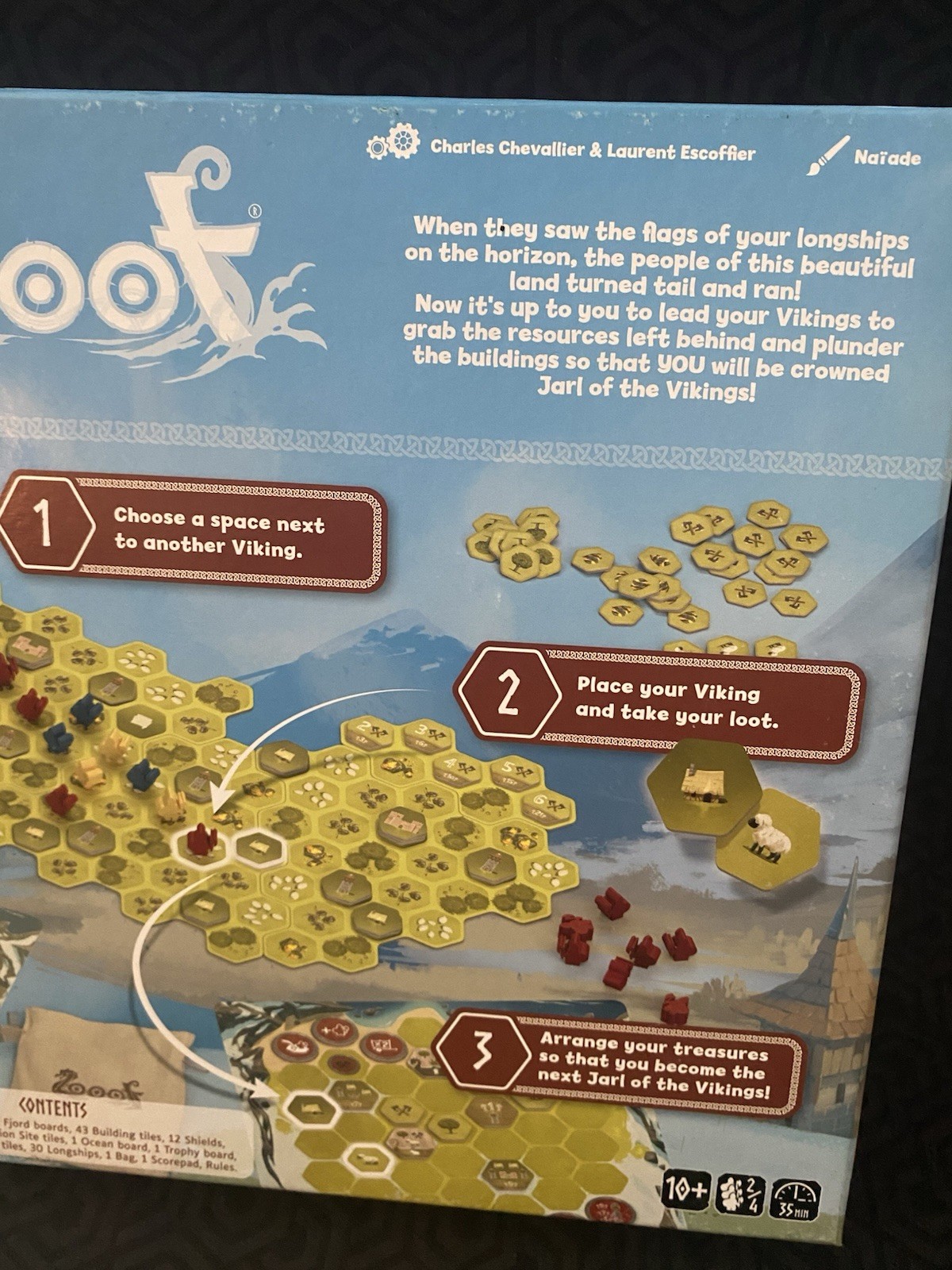 Looot Board Game Fun, Family Game for Kids and Adults Hachette Vikings Norway