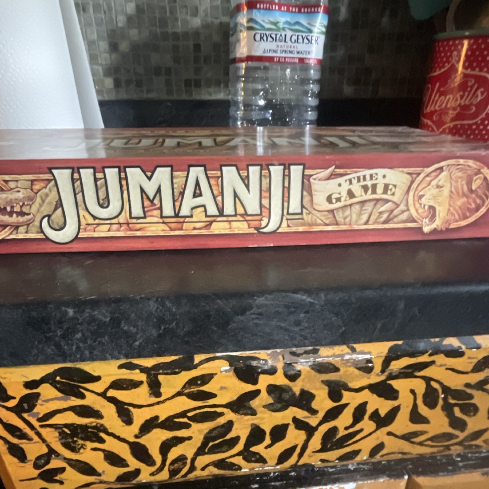 Milton Bradley Jumanji The Game Board Game w/ Timer Vintage 1995 MPN 4407