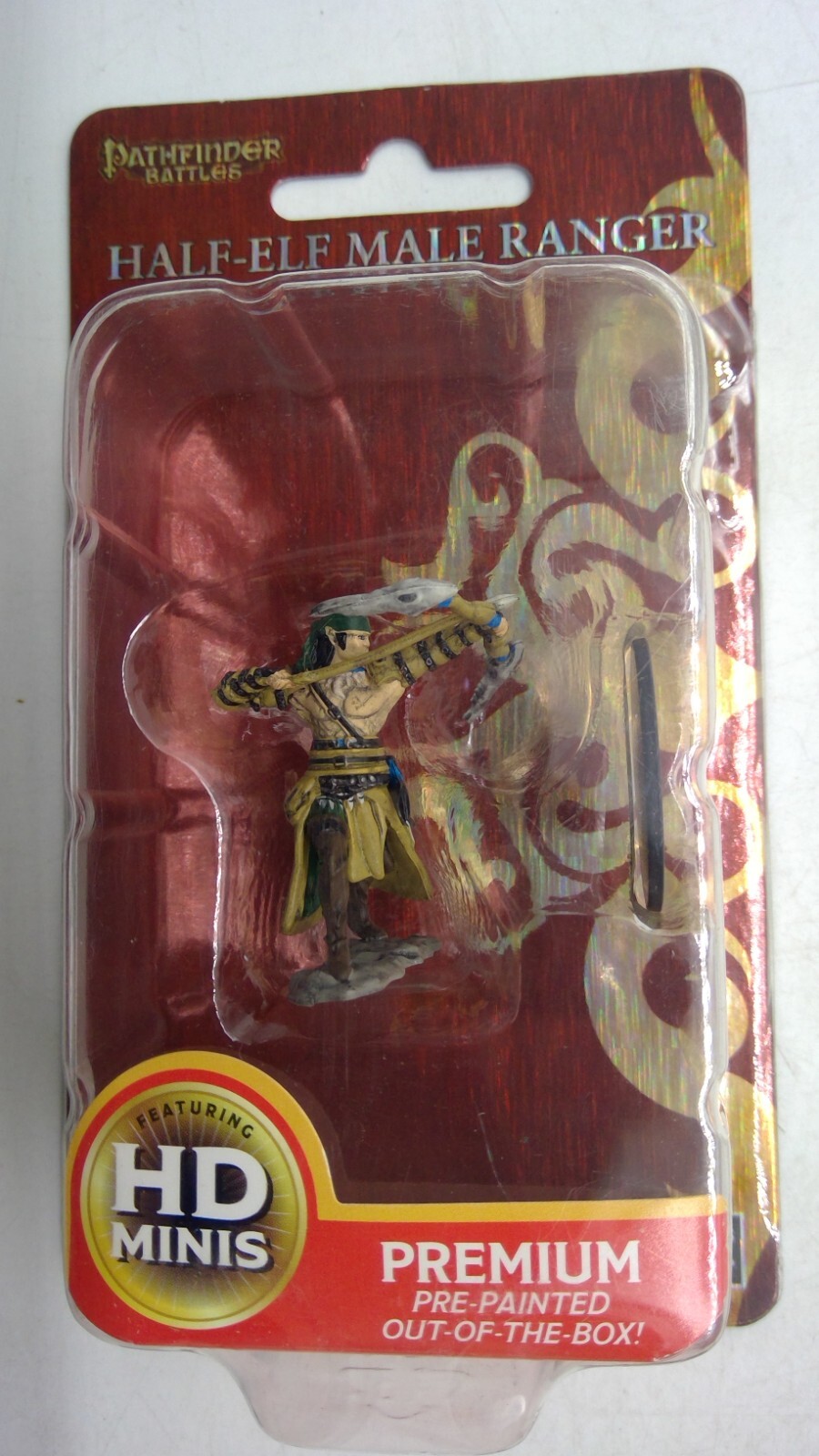 PATHFINDER BATTLES PREMIUM MINIATURE ~ HALF-ELF MALE RANGER