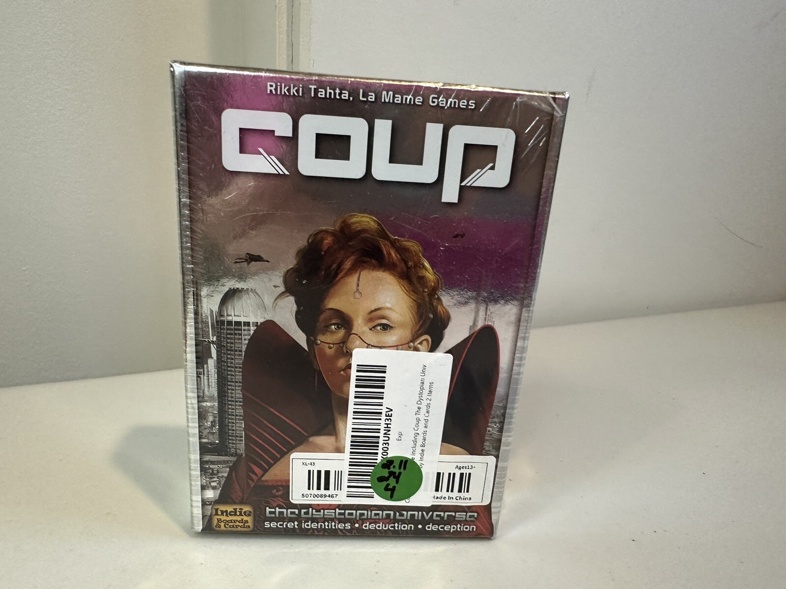 Coup The Dystopian Universe Card Game – COU1IBC Sealed