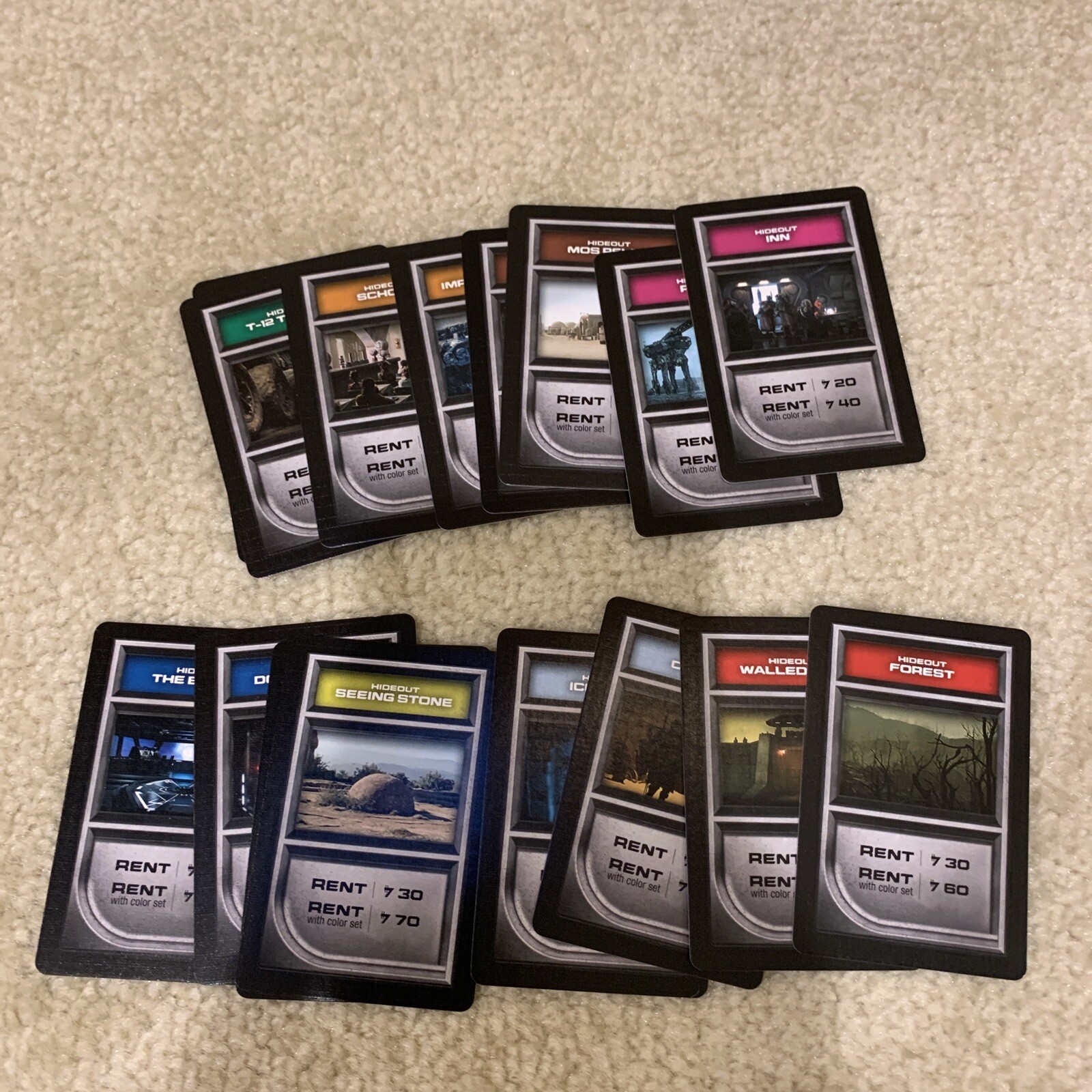Star Wars The Mandalorian Edition Monopoly Board Game Complete Grogu Hasbro 2021