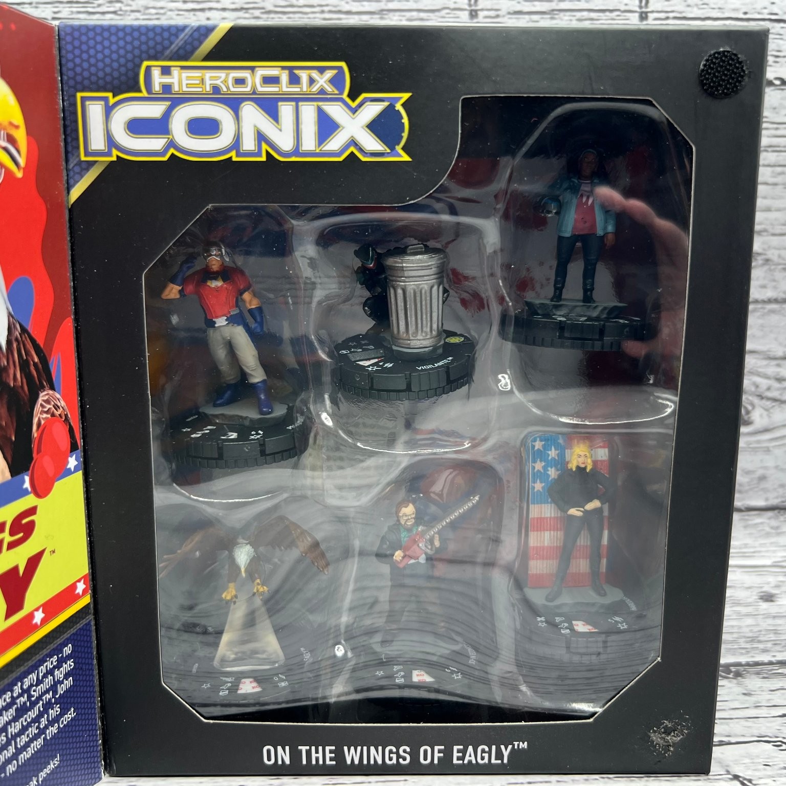 HeroClix Iconix DC Peacemaker On The Wings of Eagly Board Game 2023