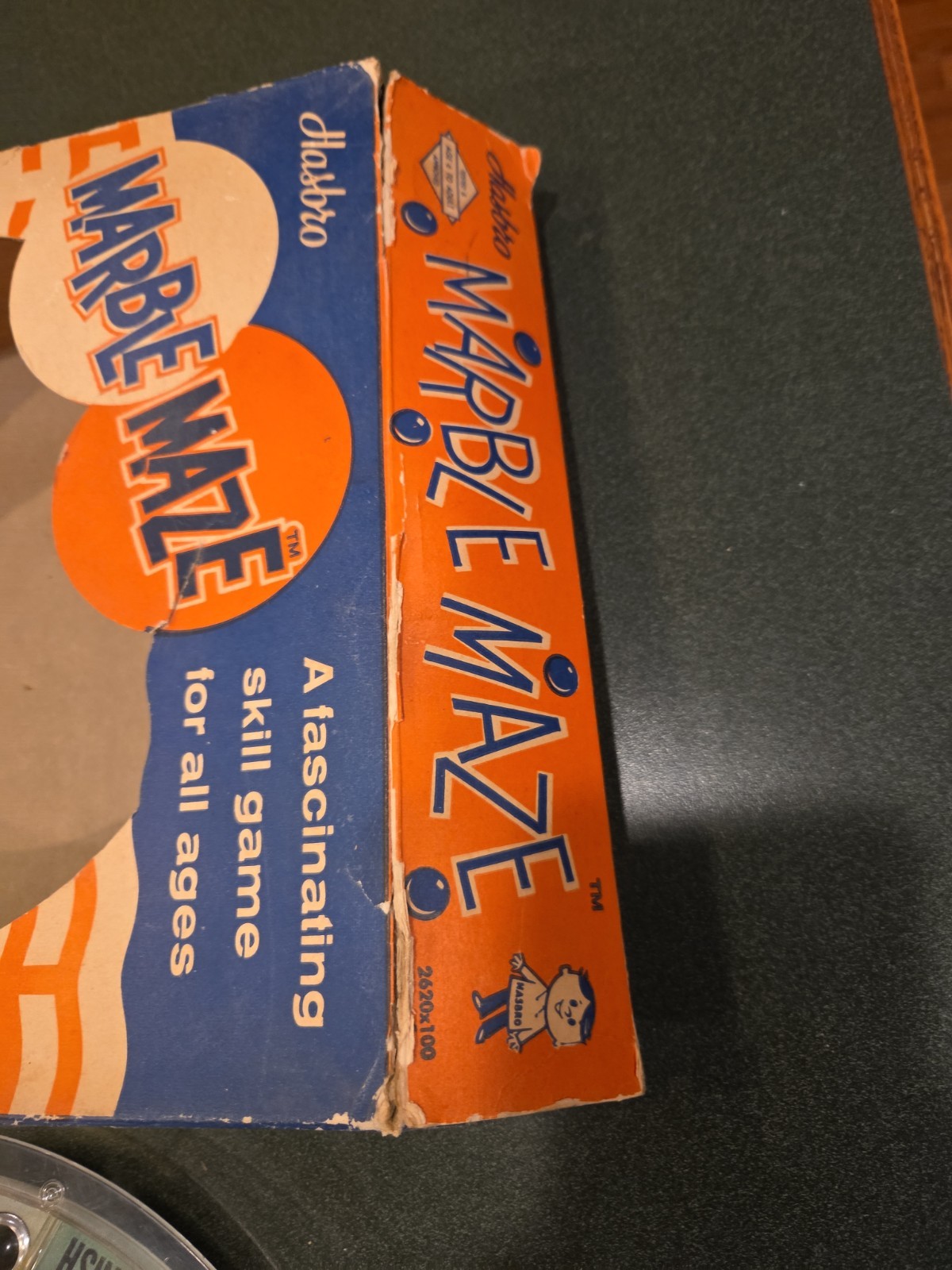 Vintage Hasbro Marble Maze Skill Game in Original Box