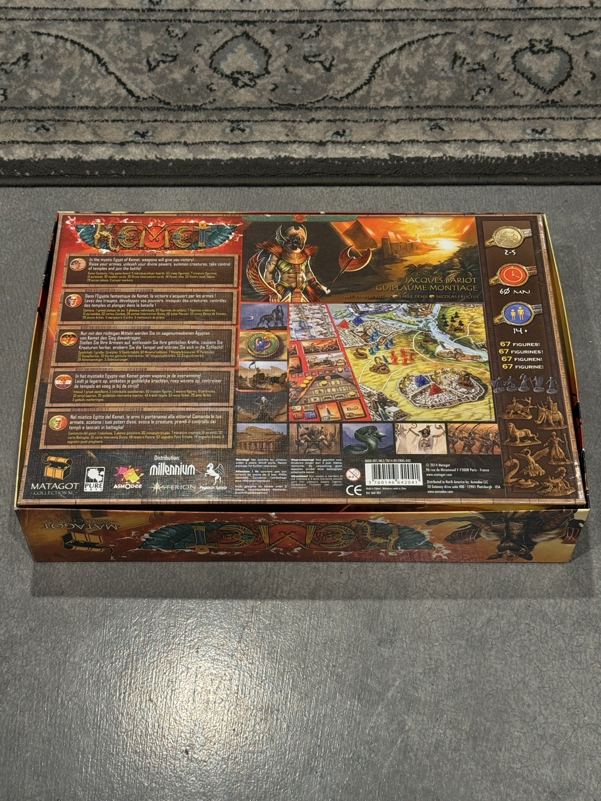 Kemet + C3k And 7 Wonders With Expansions: Cities, Leaders, And The Wonder Pack