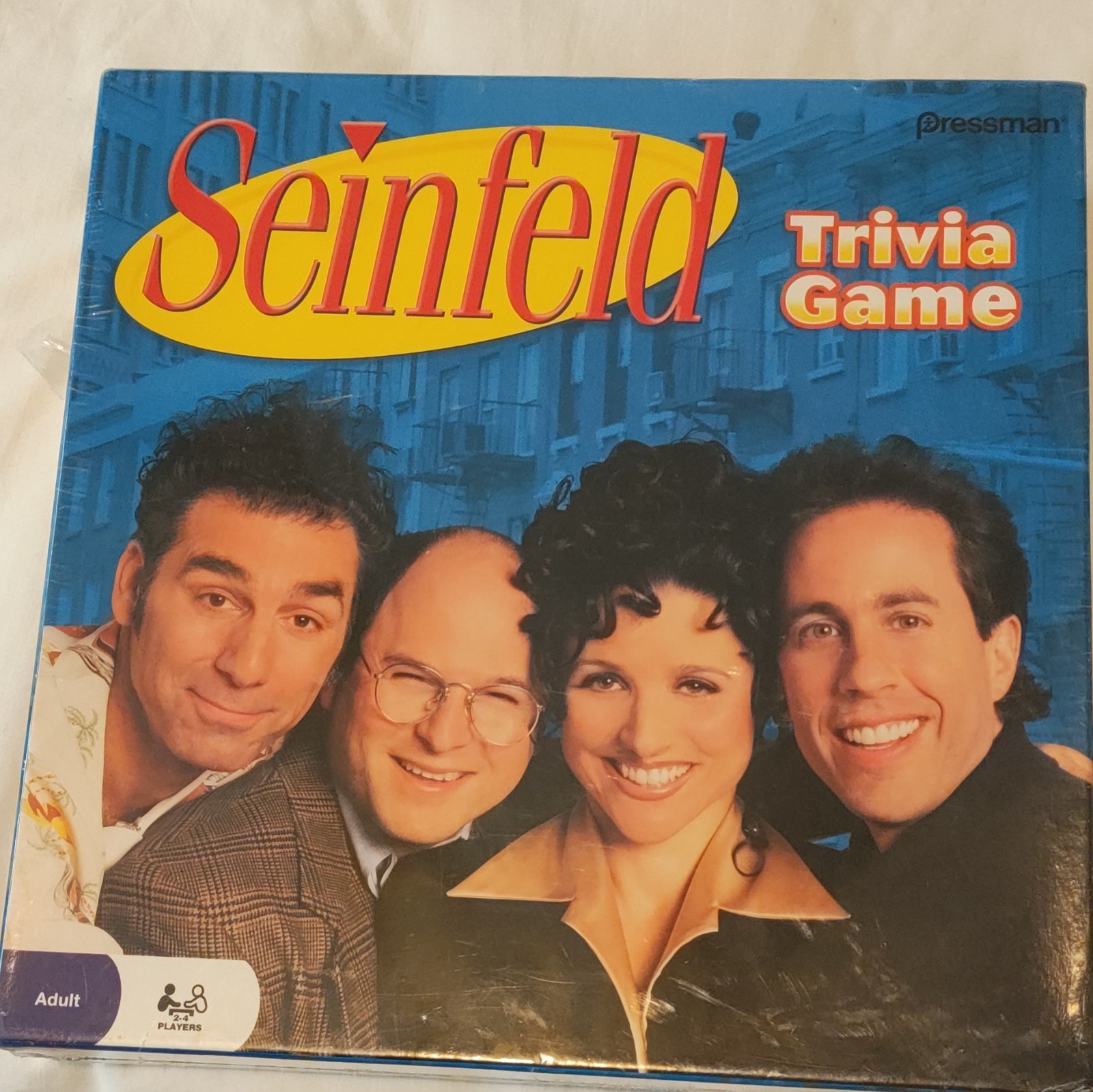 Pressman Seinfeld Trivia Game Complete w/ Dice Adult 2-4 Players 2009 #5300