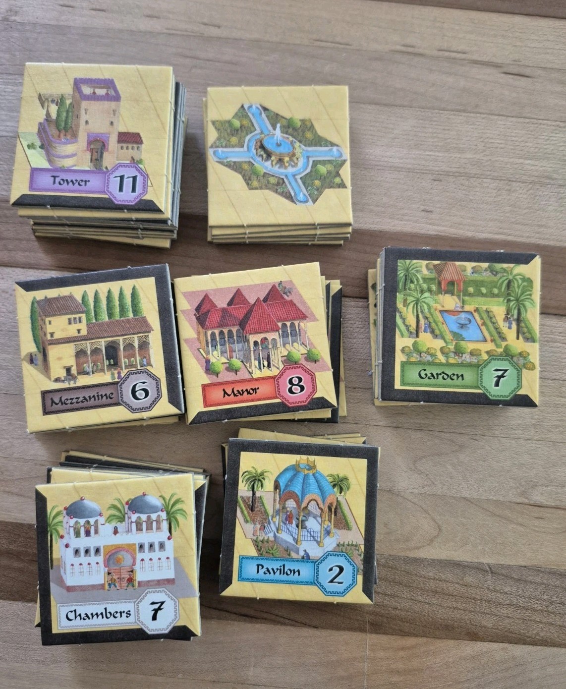 Dirk Henn Alhambra Board Game Queen Games Germany 2003 Complete Excellent