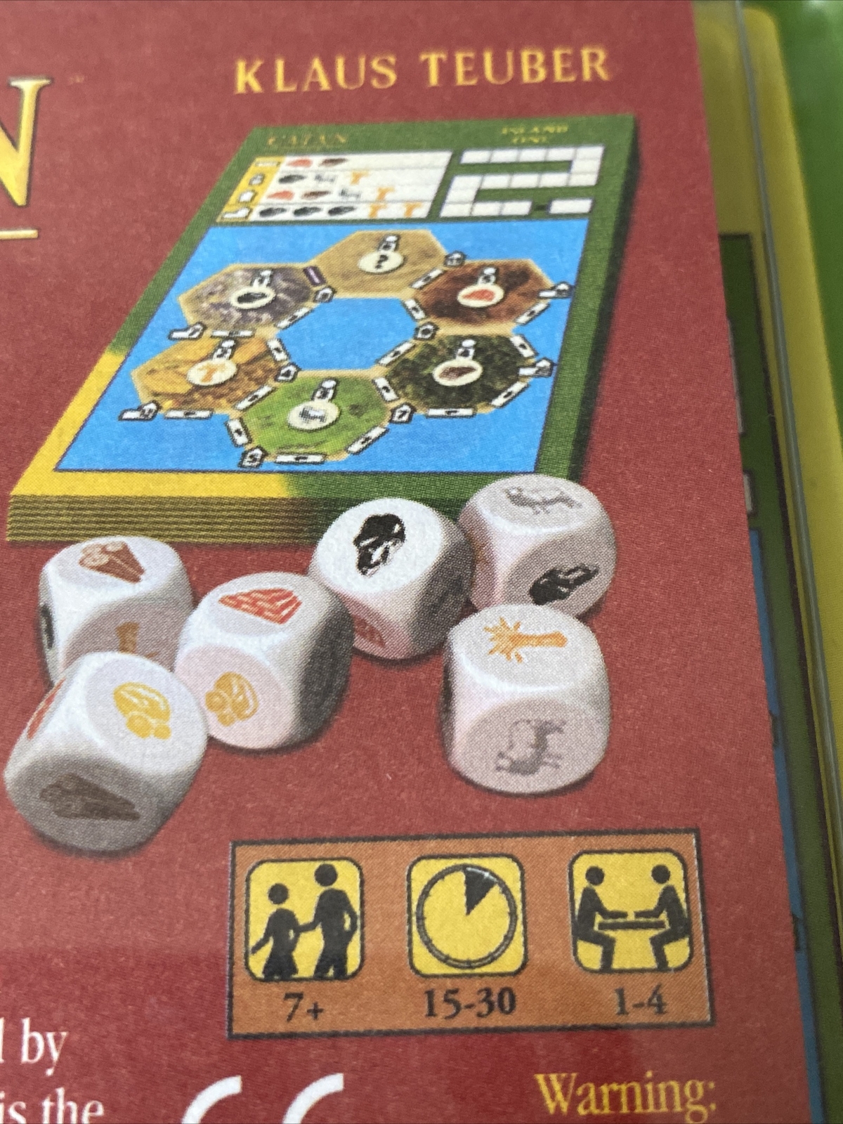 Catan Dice Game Clamshell Edition Studio CN3120 Settlers Family NEW Sealed