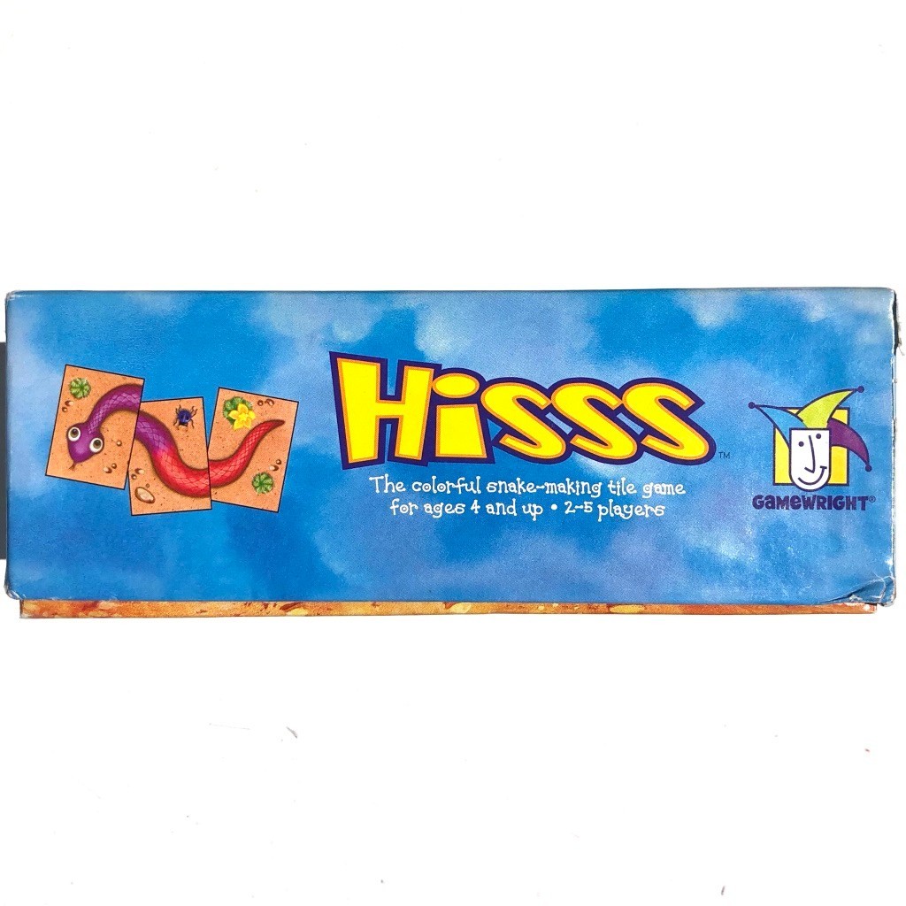 HISSS Colorful Snake Making Tile Matching Game Gamewright Complete 2006 AS IS