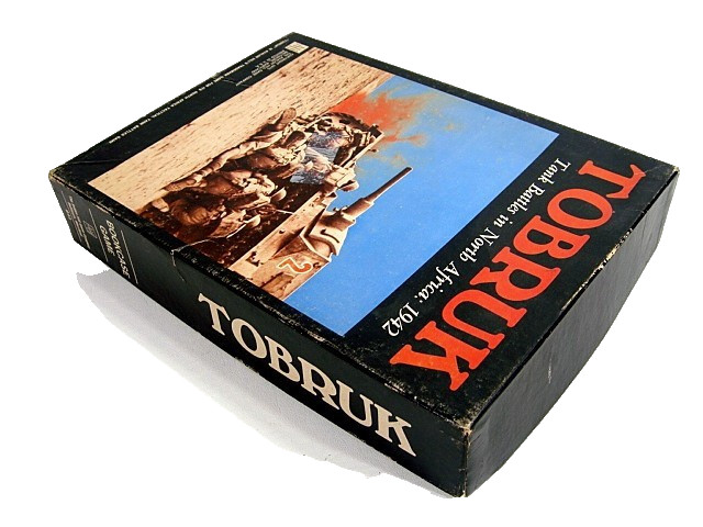 Tobruk AH Avalon Hill Bookcase Game 1975 Punched