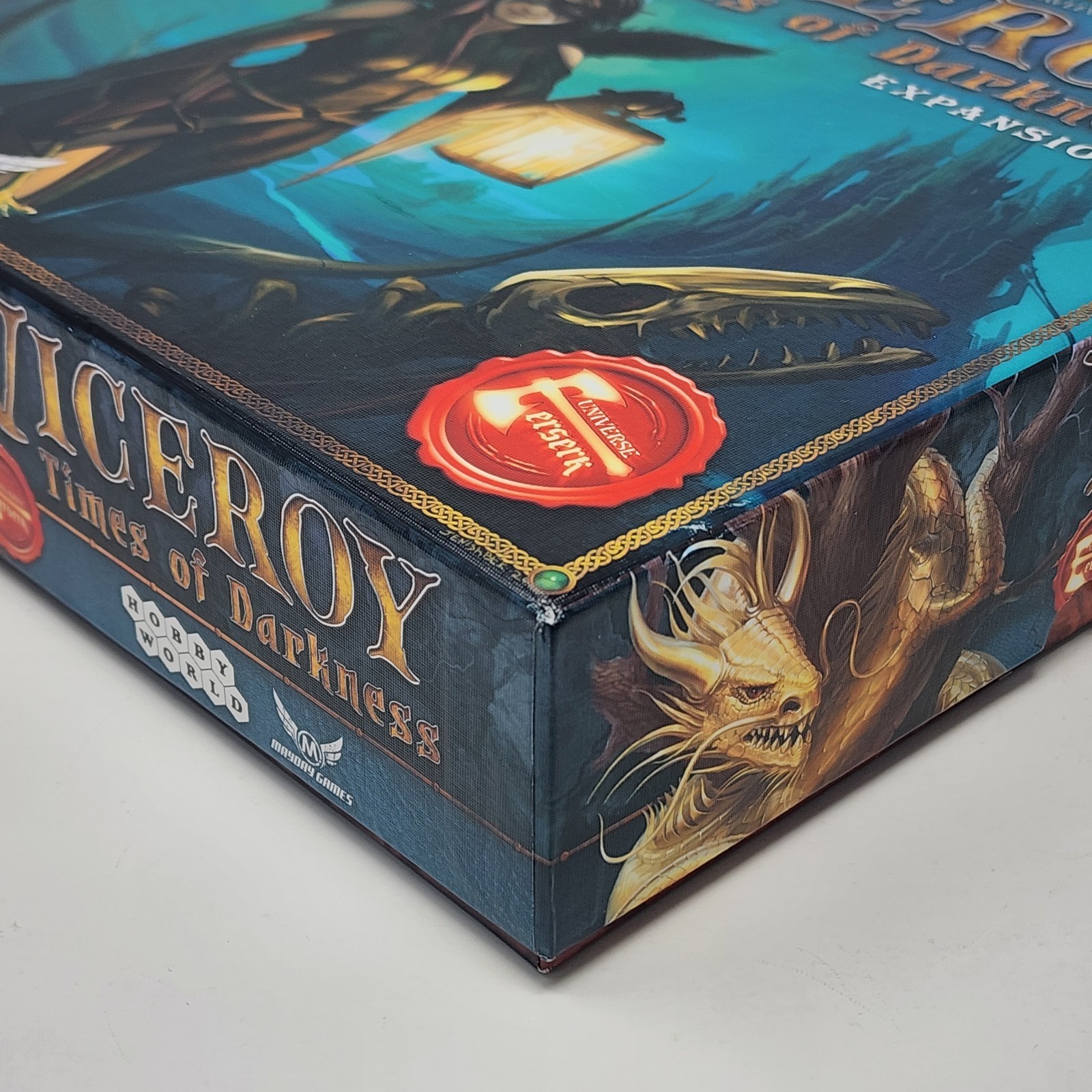 Viceroy + Times of Darkness Exp KS Gemstone Upgrade Sleeves OOP Open Box New