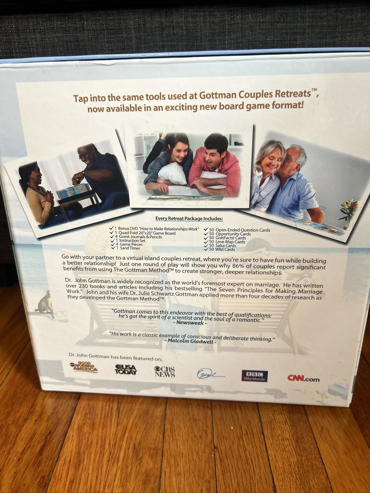 The Gottman Couples Retreat Board Game Award Winner Relationship Tool
