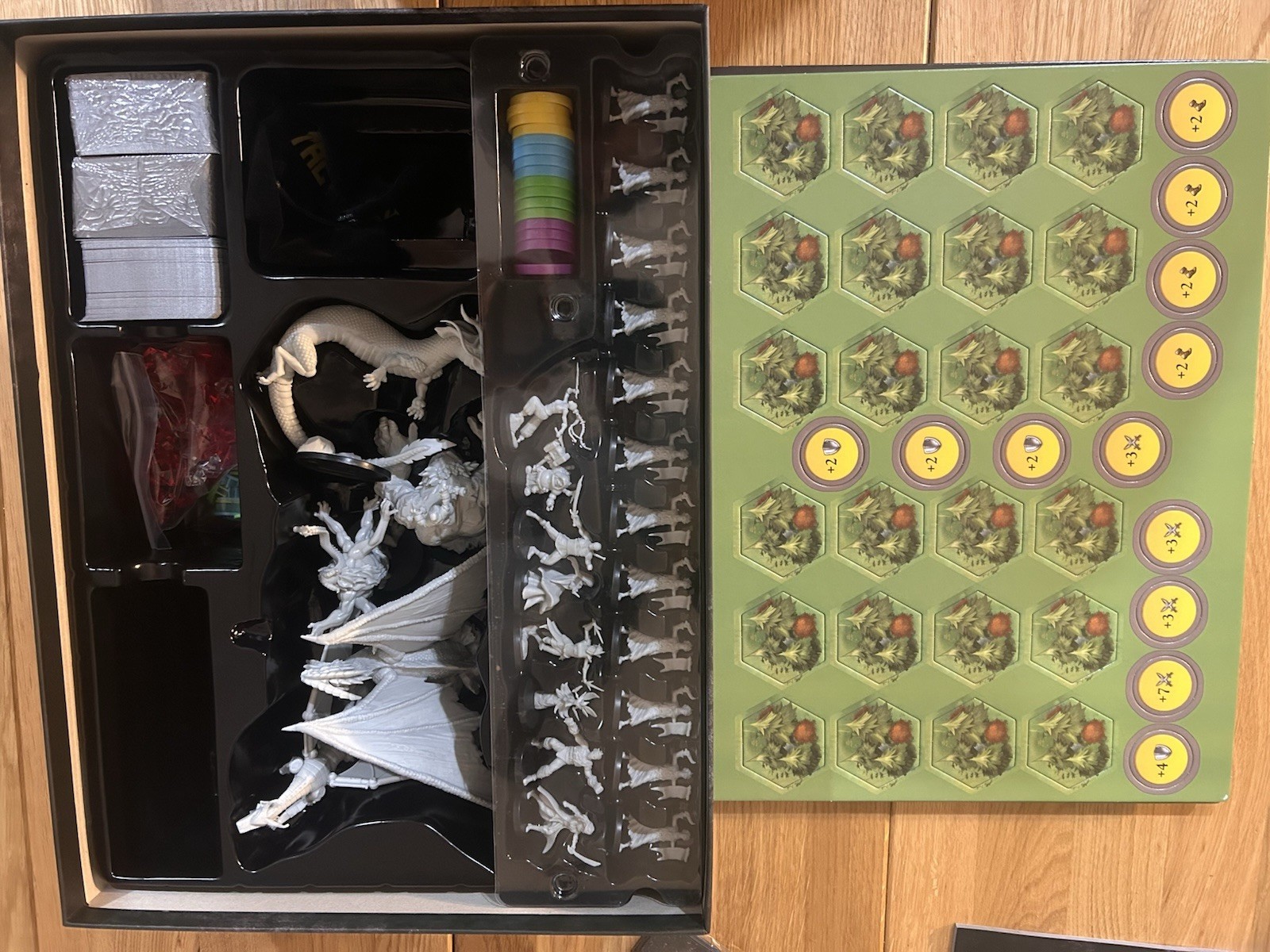 Ascension Tactics Miniature Deckbuilding Game Kickstarter Edition – Complete!