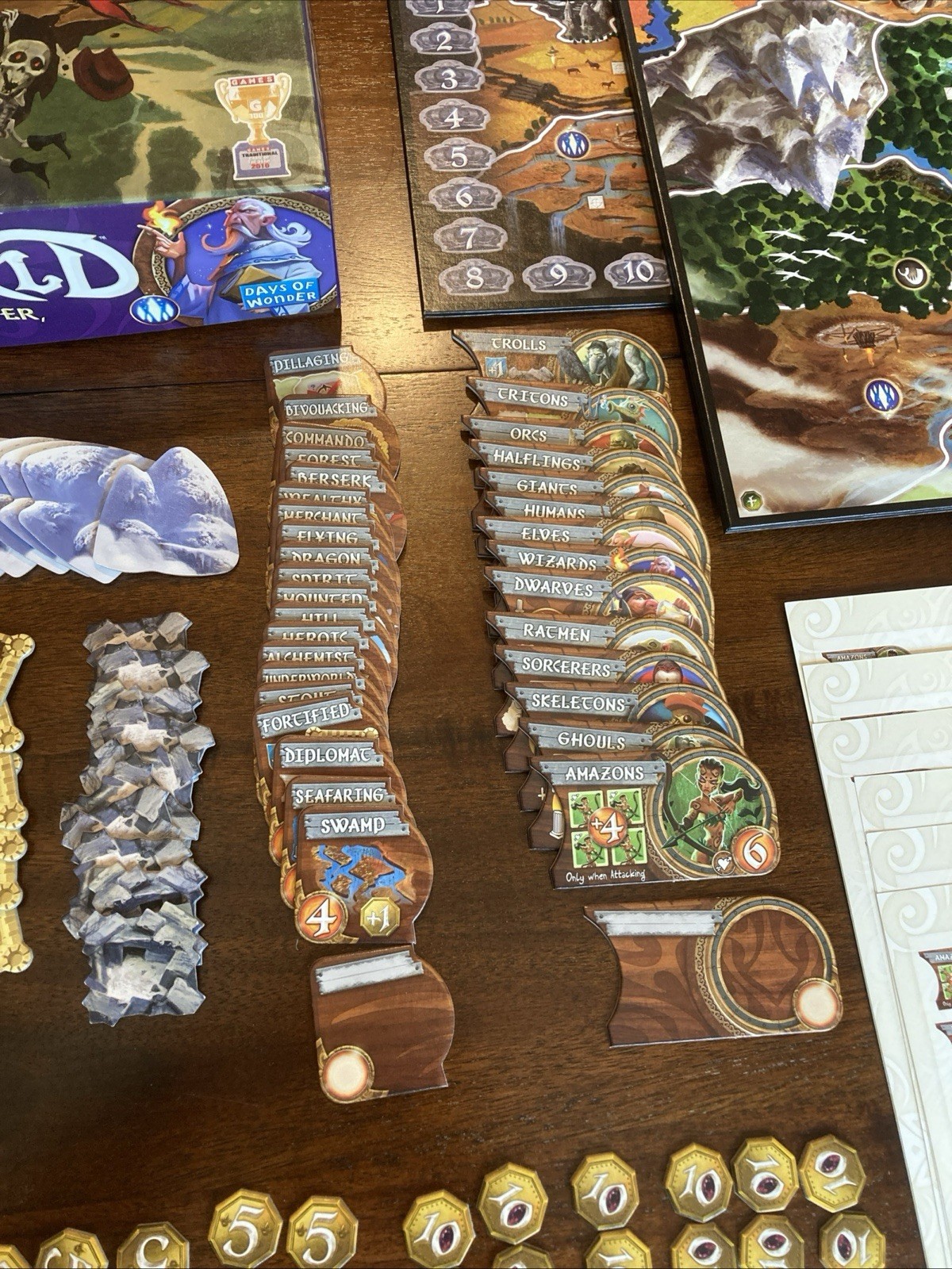Smallworld Board Game – 99.3% Complete & in Excellent Shape – Days of Wonder
