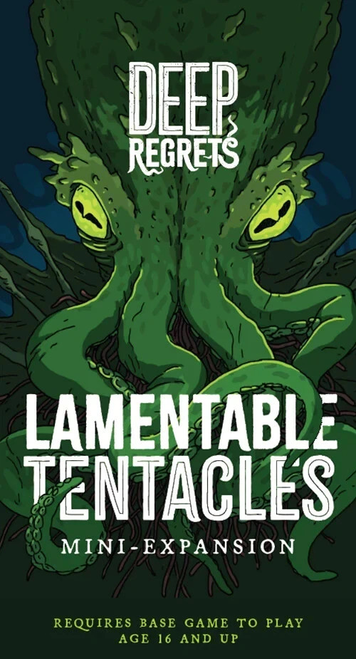 Deep Regrets Lamentable Tentacles Expansion, Core Game Needed to Play NEW in Box