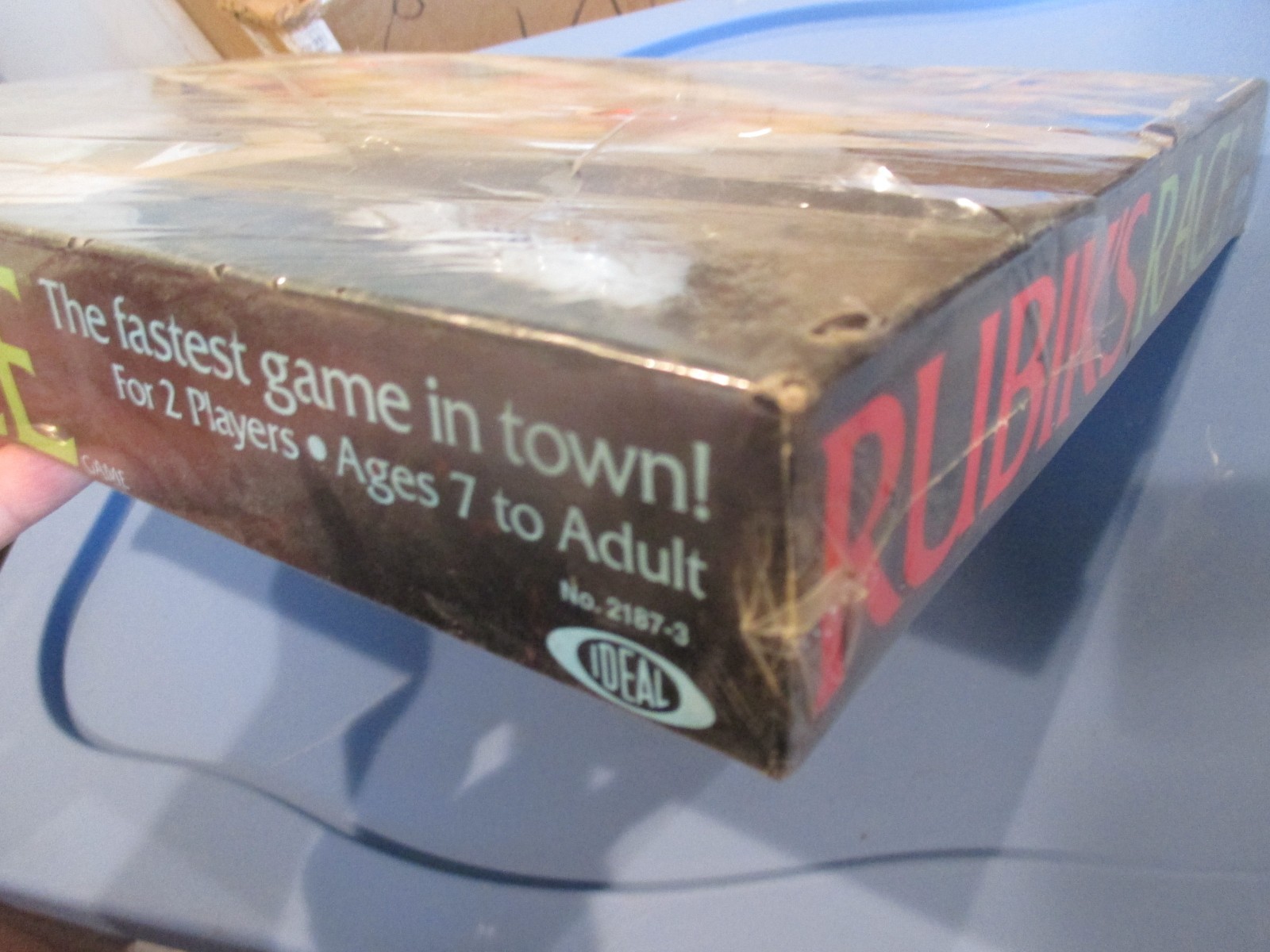 New Old Stock Vintage 1982 Ideal Rubiks Race Game Rubiks Cube Toy 2187-3