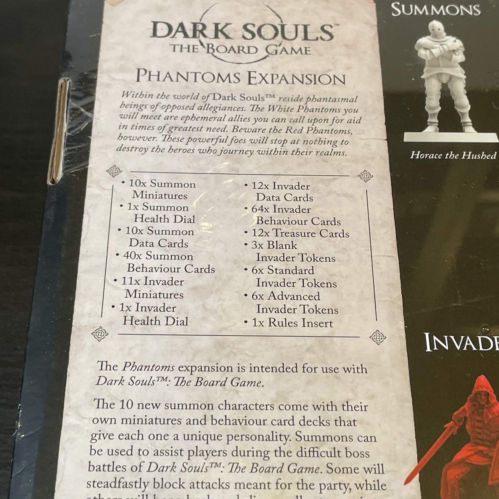 Dark Souls: The Board Game Phantoms Expansion Steamforged Games New Sealed