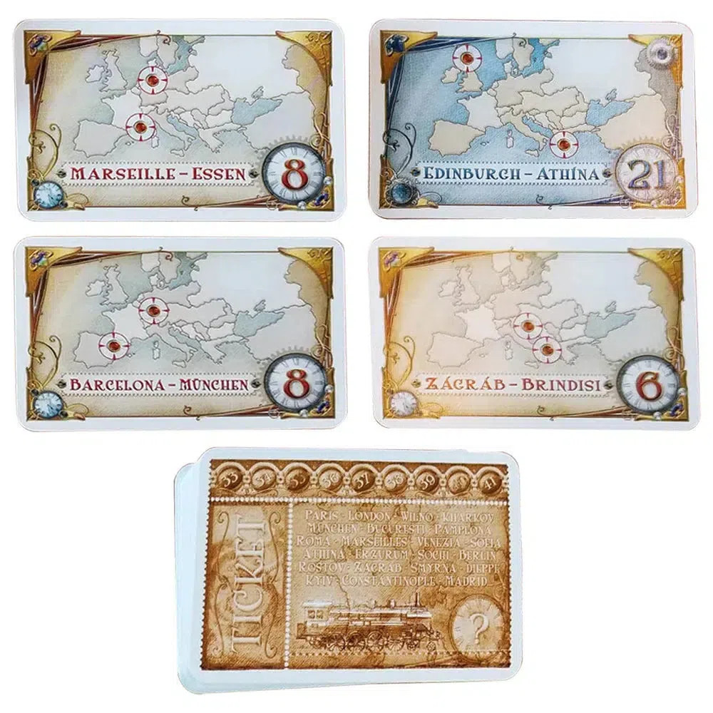 Ticket to Ride: Europe – Strategy Civilization Board Game for Family, and Adults