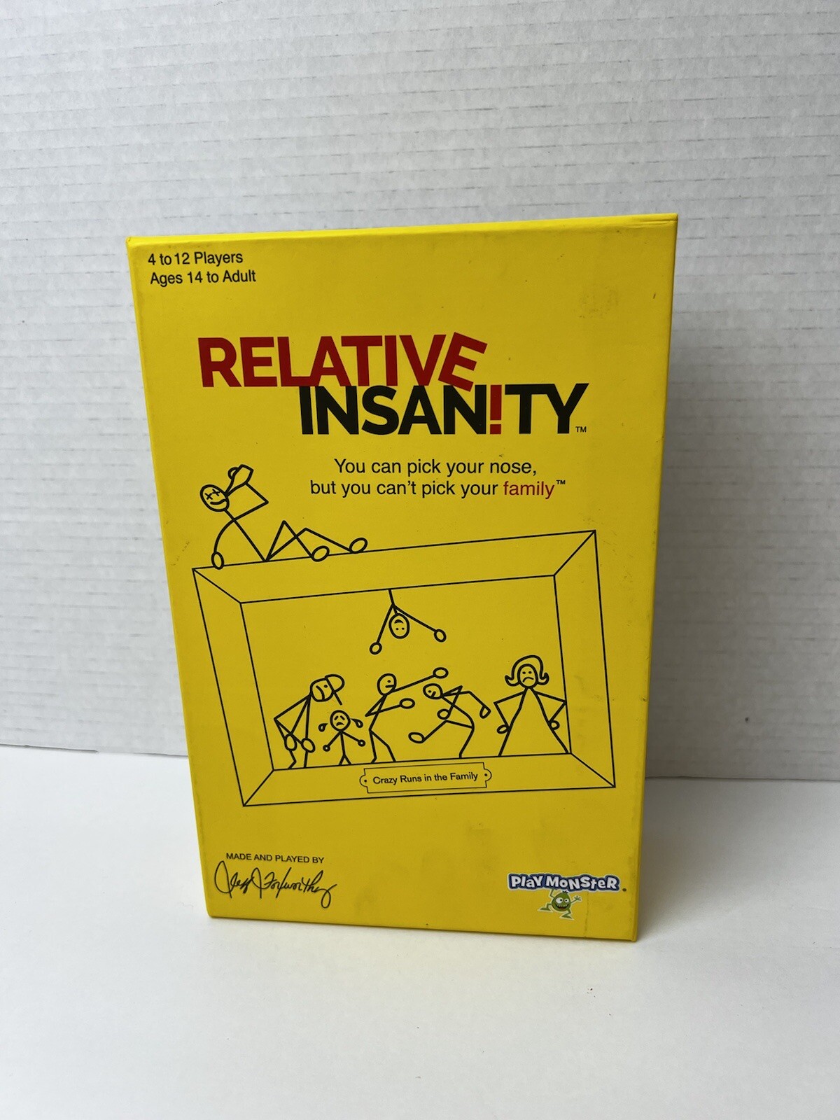 Relative Insanity (Card Game, 2017) Play Monster Jeff Foxworthy Family Game NEW