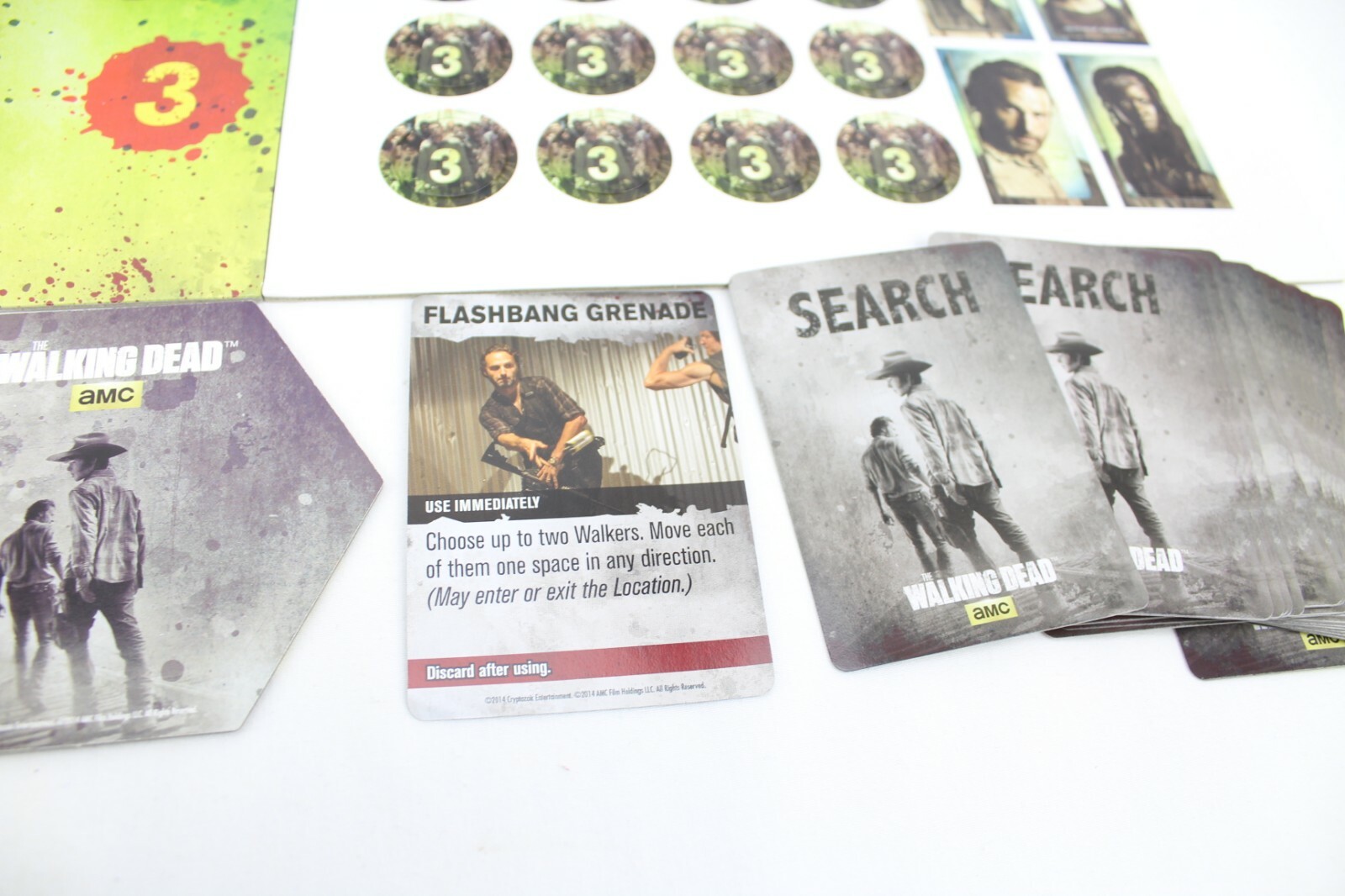 The Walking Dead: Don’t Look Back Dice Game Complete Cryptozoic Entertainment