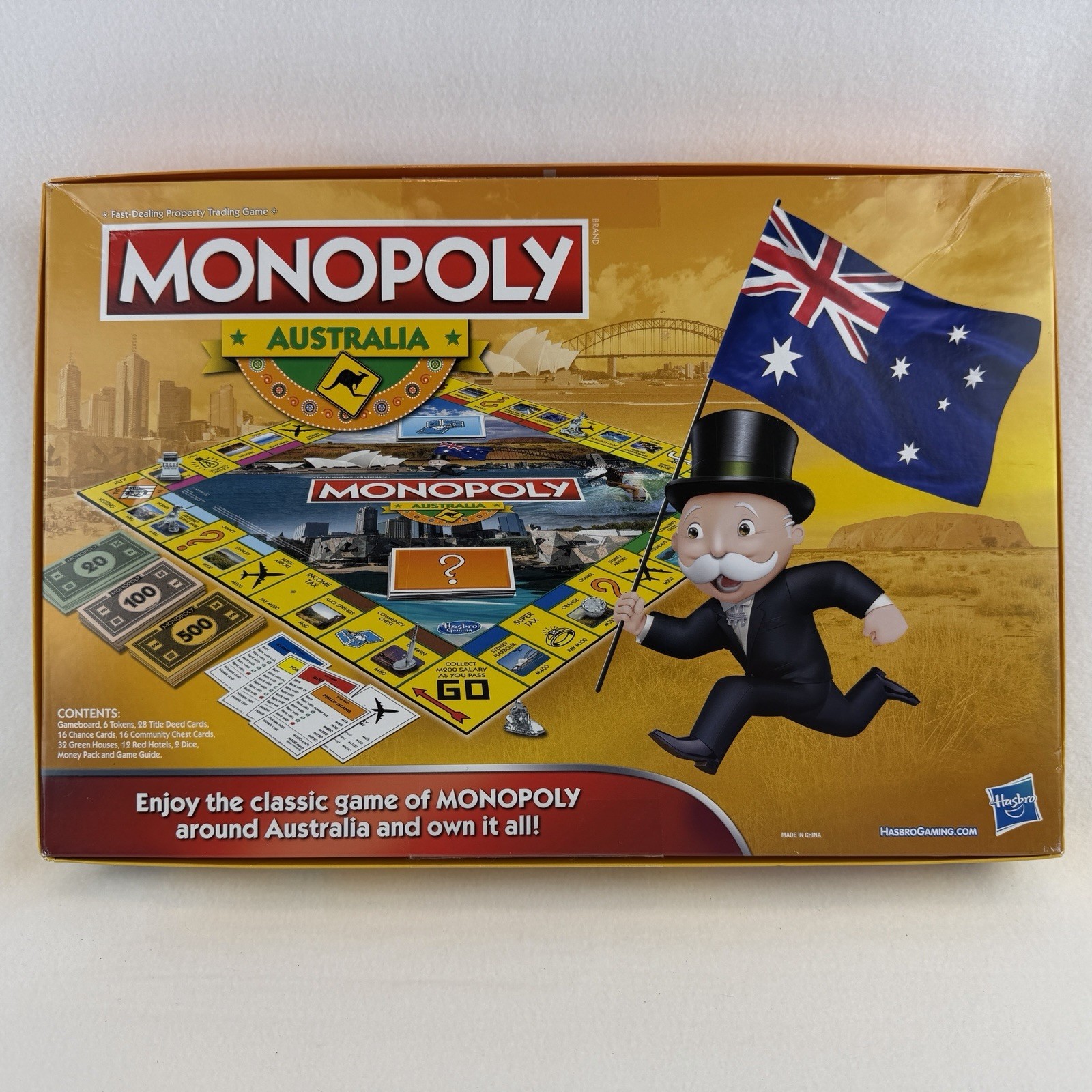 Hasbro Monopoly Australia Board Game Special Edition 2016 New Opened Box